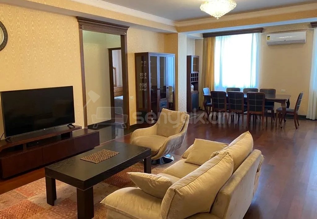 3 Սենյականոց Բնակարան Նորակառույցում, 115քմ, 8/11 հարկ, Կապիտալ Վերանորոգված