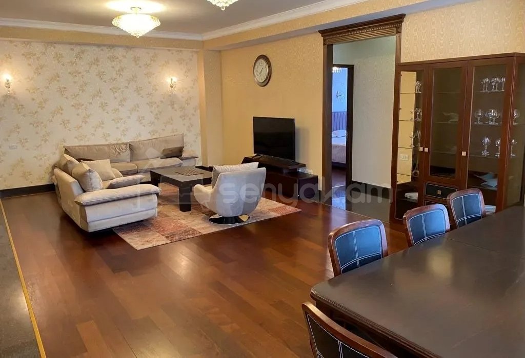 3 Սենյականոց Բնակարան Նորակառույցում, 115քմ, 8/11 հարկ, Կապիտալ Վերանորոգված