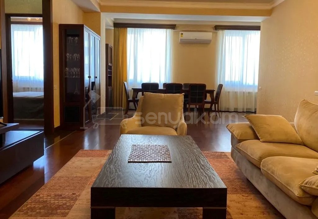 3 Սենյականոց Բնակարան Նորակառույցում, 115քմ, 8/11 հարկ, Կապիտալ Վերանորոգված
