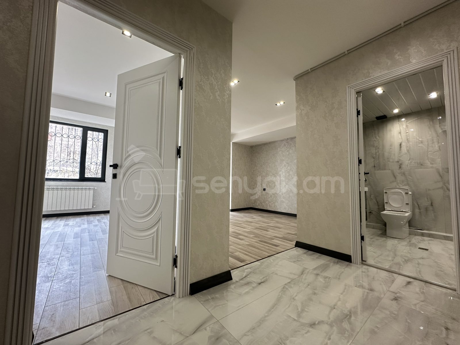 2 Սենյականոց Բնակարան, 53քմ, 1/9 հարկ, Դիզայներական Վերանորոգված