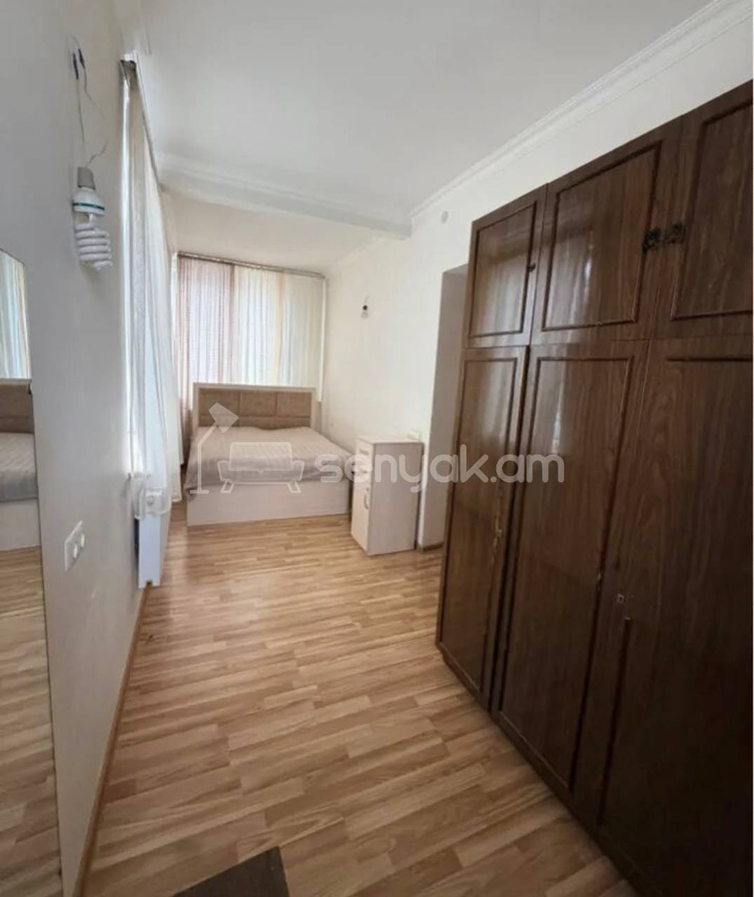 2 Սենյականոց Բնակարան Քարե Շենքում, 45քմ, 4/6 հարկ, Նորմալ Վիճակում