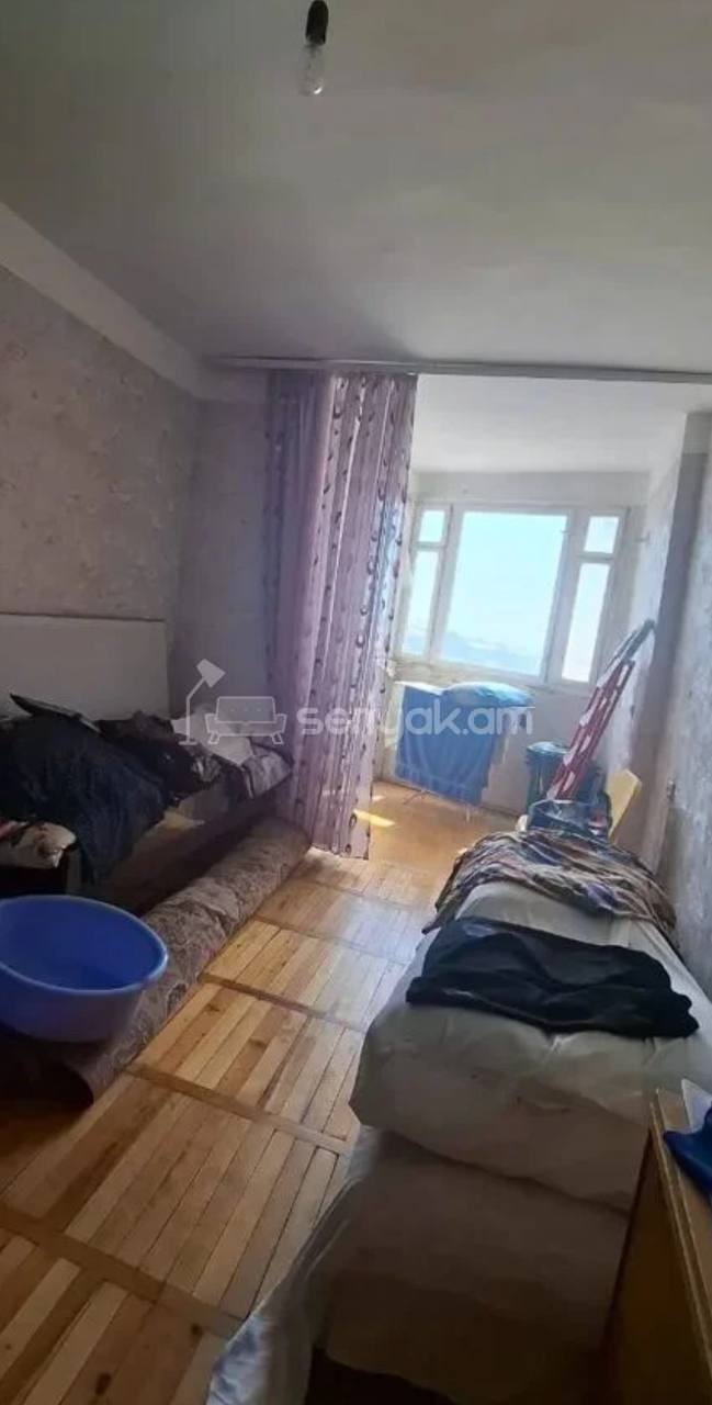 2 Սենյականոց Բնակարան, 77քմ, 6/15 հարկ, Պետական Վիճակում