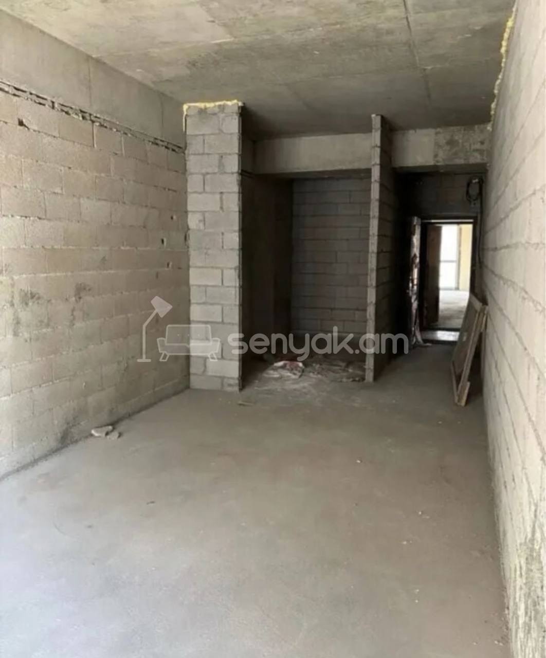 3 Սենյականոց Բնակարան, 96քմ, 3/14 հարկ, Զրոյական Վիճակում