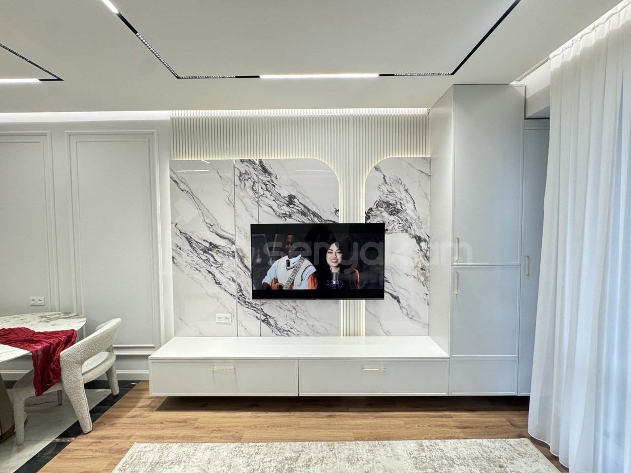 2 Սենյականոց Բնակարան Նորակառույցում, 60քմ, 2/7 հարկ, Դիզայներական Վերանորոգված, Կահավորված, Արևկող