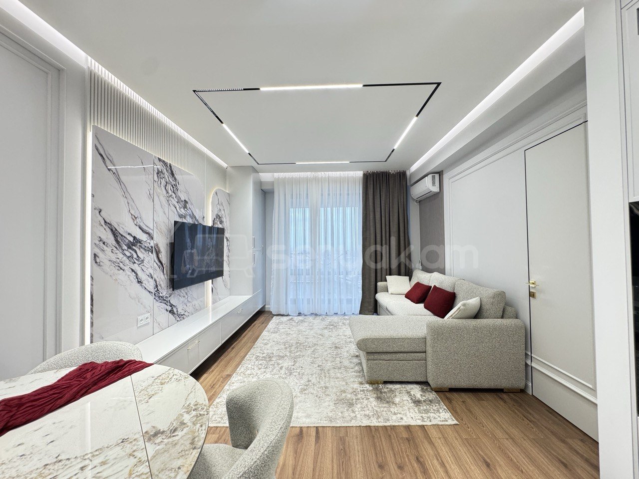 2 Սենյականոց Բնակարան Նորակառույցում, 60քմ, 2/7 հարկ, Դիզայներական Վերանորոգված, Կահավորված, Արևկող