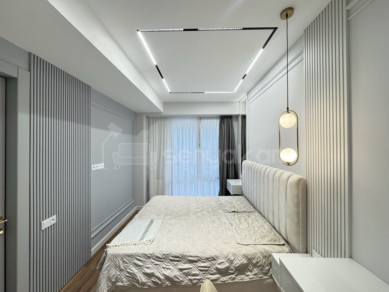 2 Սենյականոց Բնակարան Նորակառույցում, 60քմ, 2/7 հարկ, Դիզայներական Վերանորոգված, Կահավորված, Արևկող