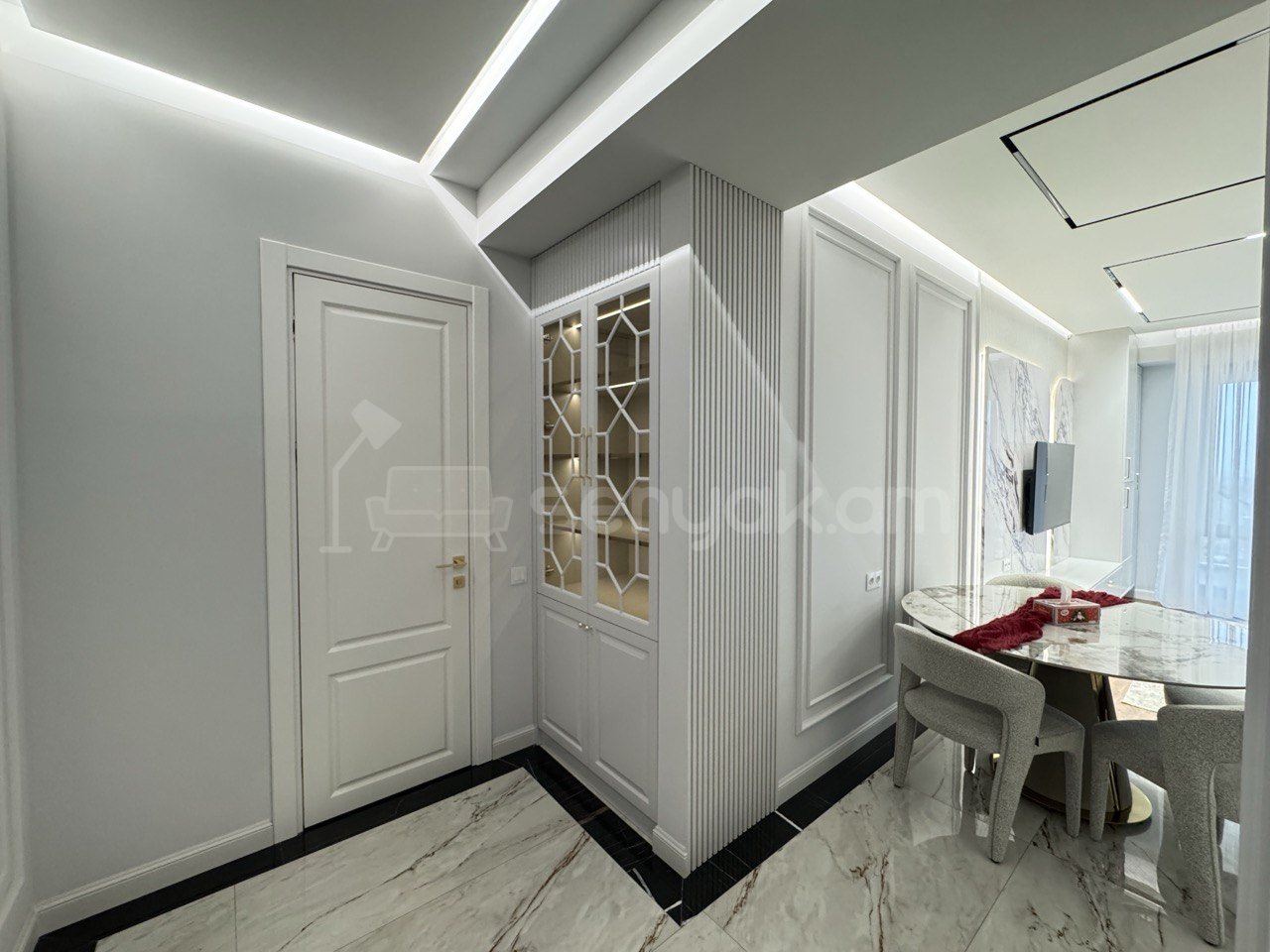 2 Սենյականոց Բնակարան Նորակառույցում, 60քմ, 2/7 հարկ, Դիզայներական Վերանորոգված, Կահավորված, Արևկող