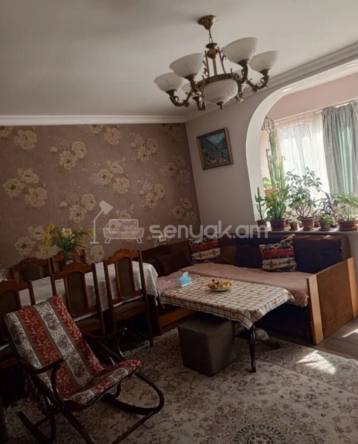 3 Սենյականոց Բնակարան, 73քմ, 5/9 հարկ, Կապիտալ Վերանորոգված