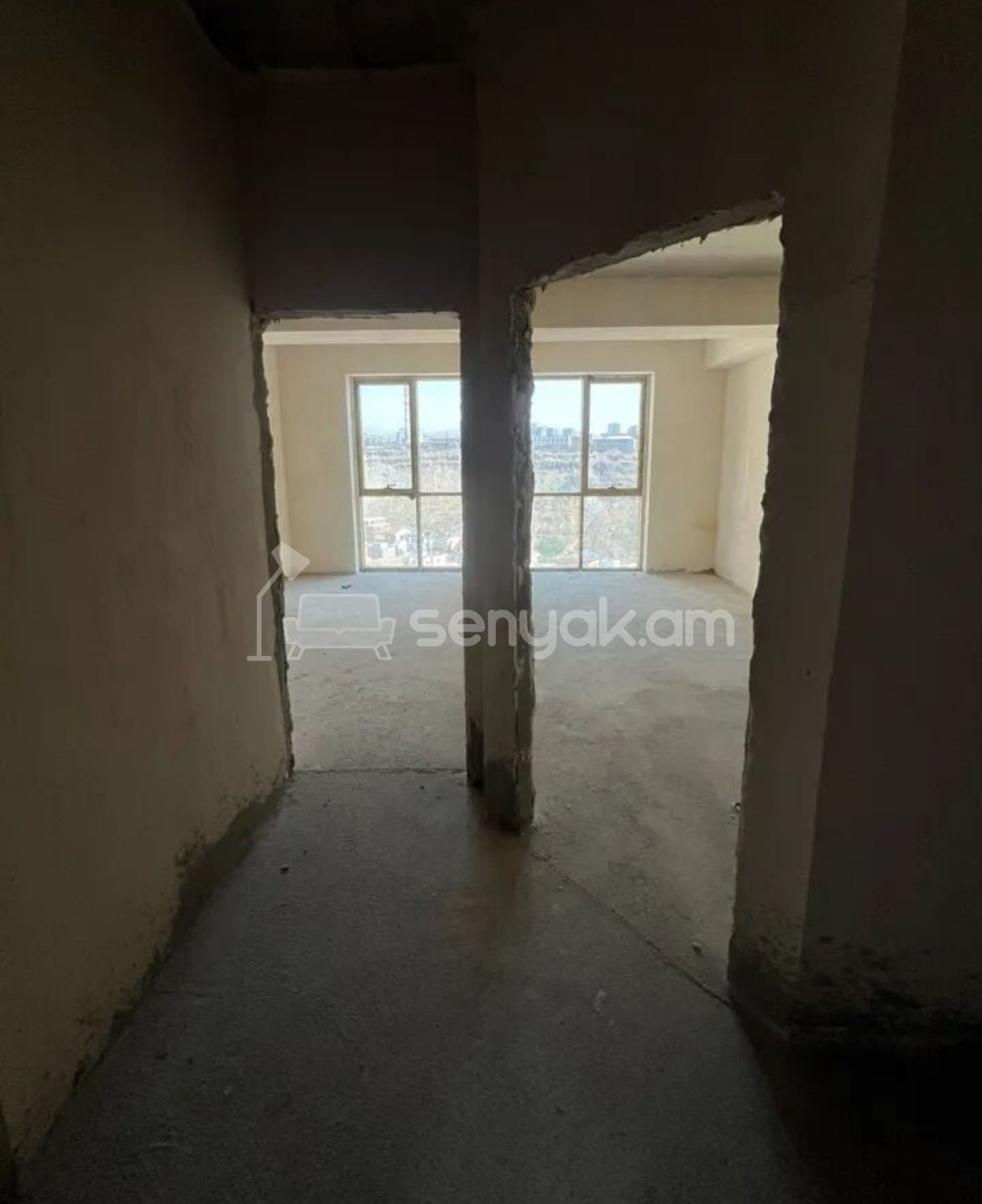 3 Սենյականոց Բնակարան, 110քմ, 14/18 հարկ, Զրոյական Վիճակում