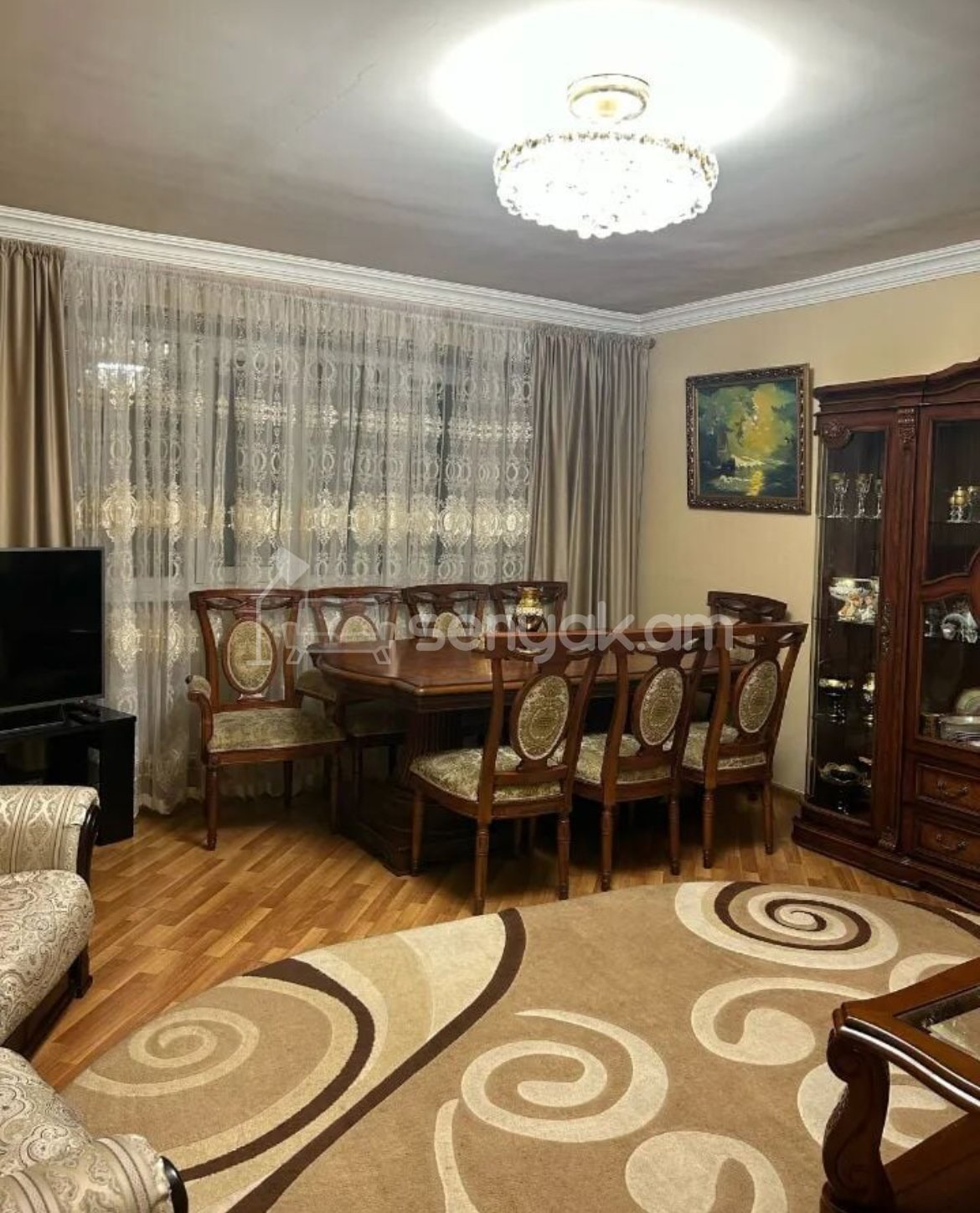 4 Սենյականոց Բնակարան, 89քմ, 1/9 հարկ, Կապիտալ Վերանորոգված