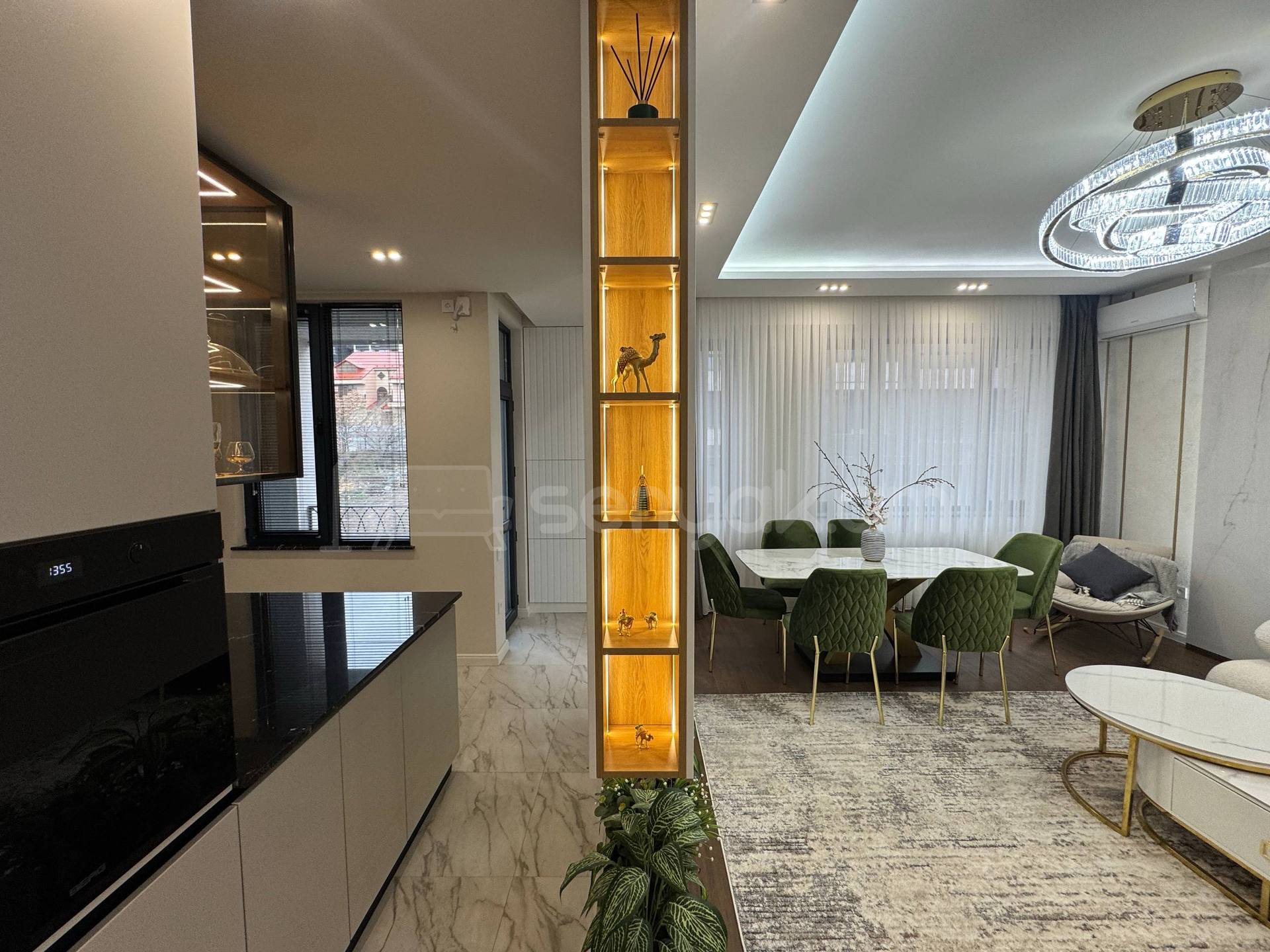 3 Սենյականոց Բնակարան Նորակառույցում, 90քմ, 6/7 հարկ, Դիզայներական Վերանորոգված, Կահավորված, Արևկող