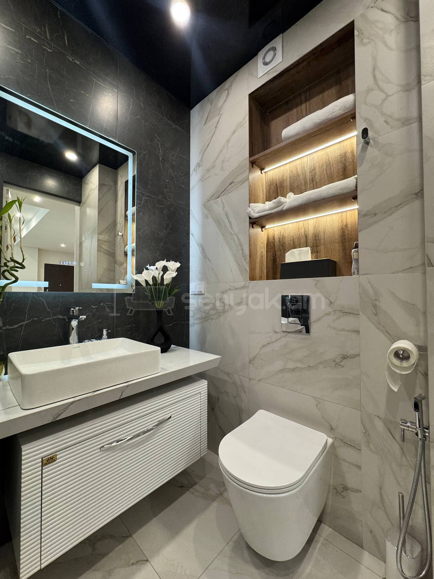 3 Սենյականոց Բնակարան Նորակառույցում, 90քմ, 6/7 հարկ, Դիզայներական Վերանորոգված, Կահավորված, Արևկող