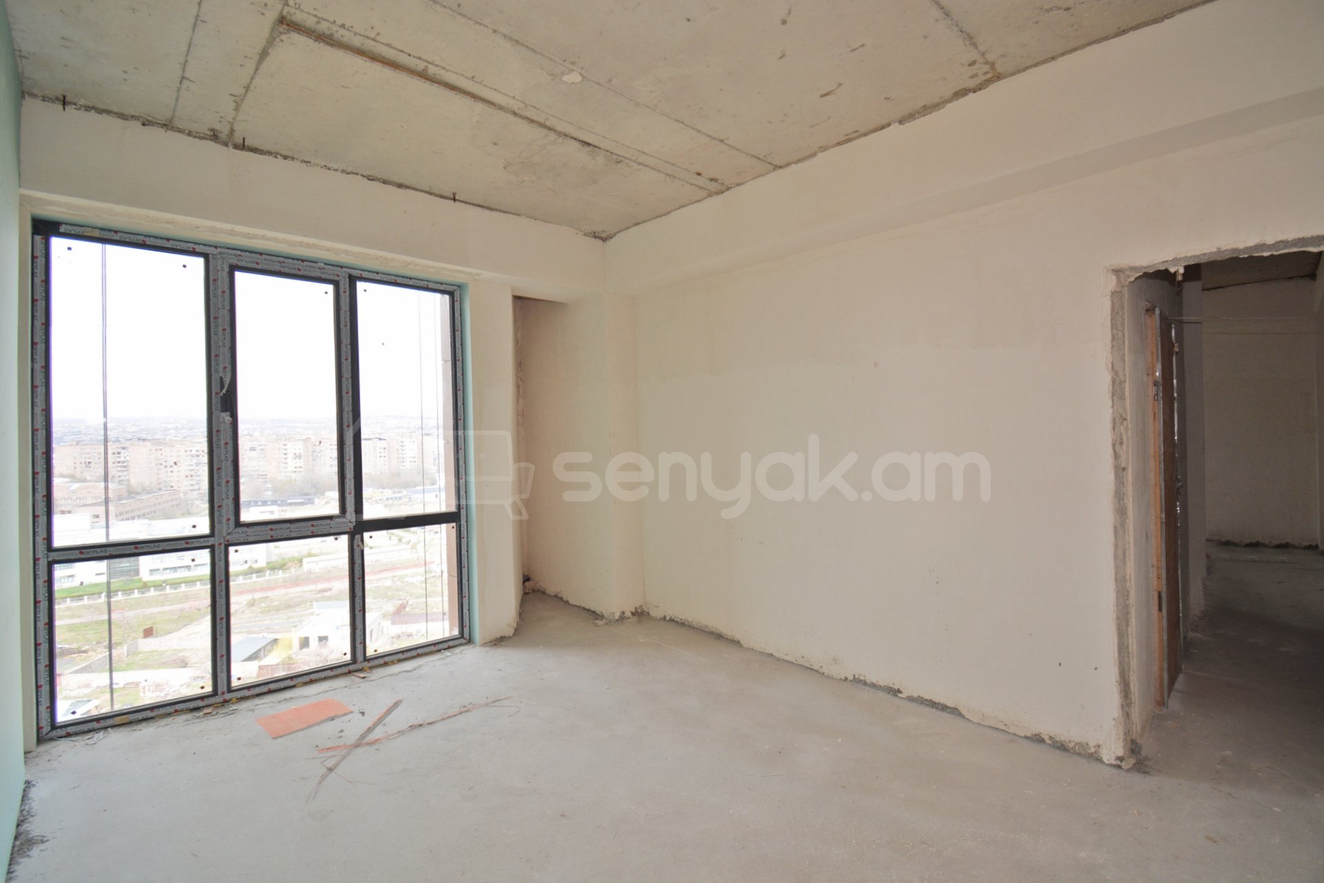 3 Սենյականոց Բնակարան Նորակառույցում, 84քմ, 12/18 հարկ, Զրոյական Վիճակում