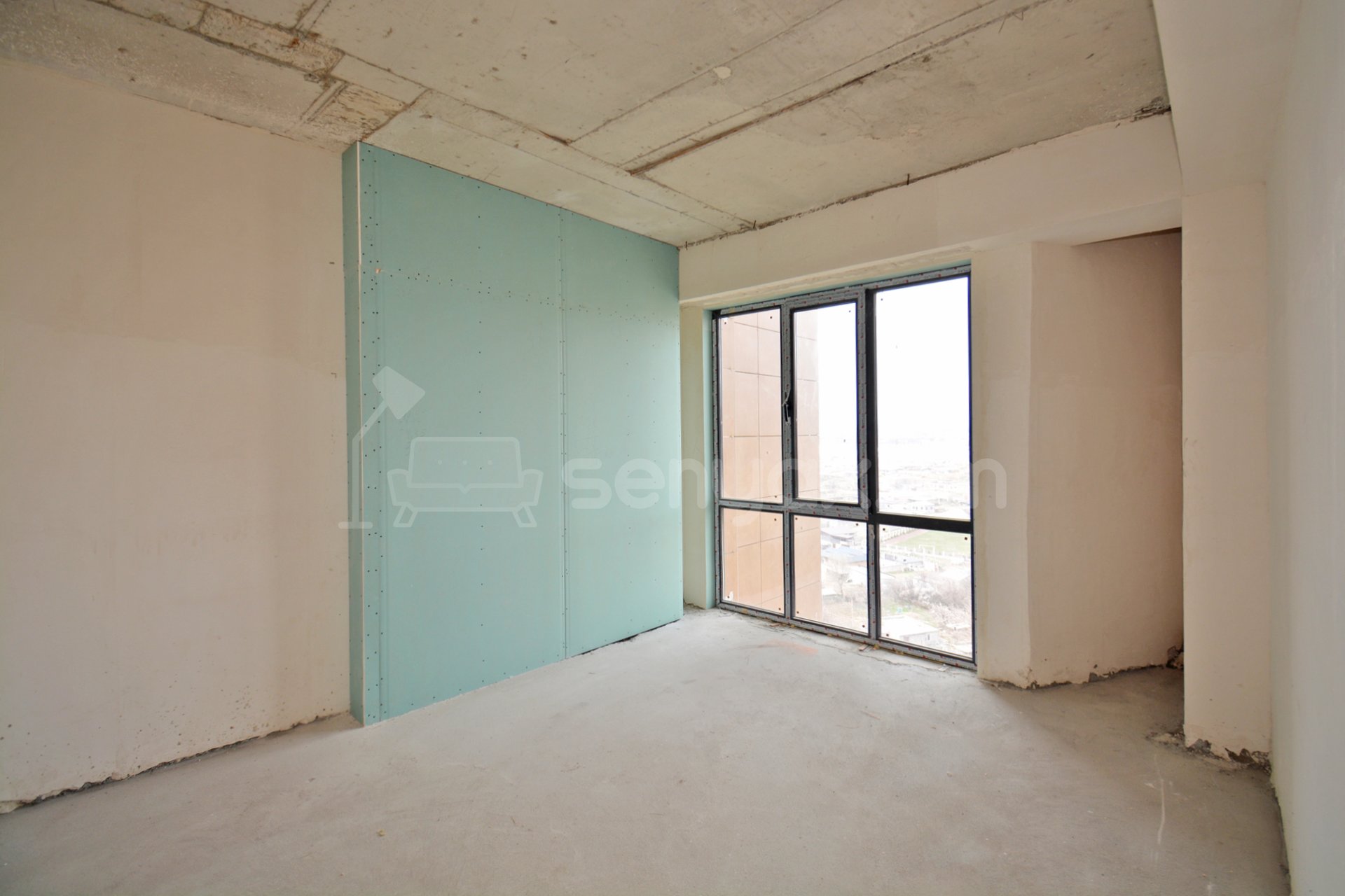 3 Սենյականոց Բնակարան Նորակառույցում, 84քմ, 12/18 հարկ, Զրոյական Վիճակում