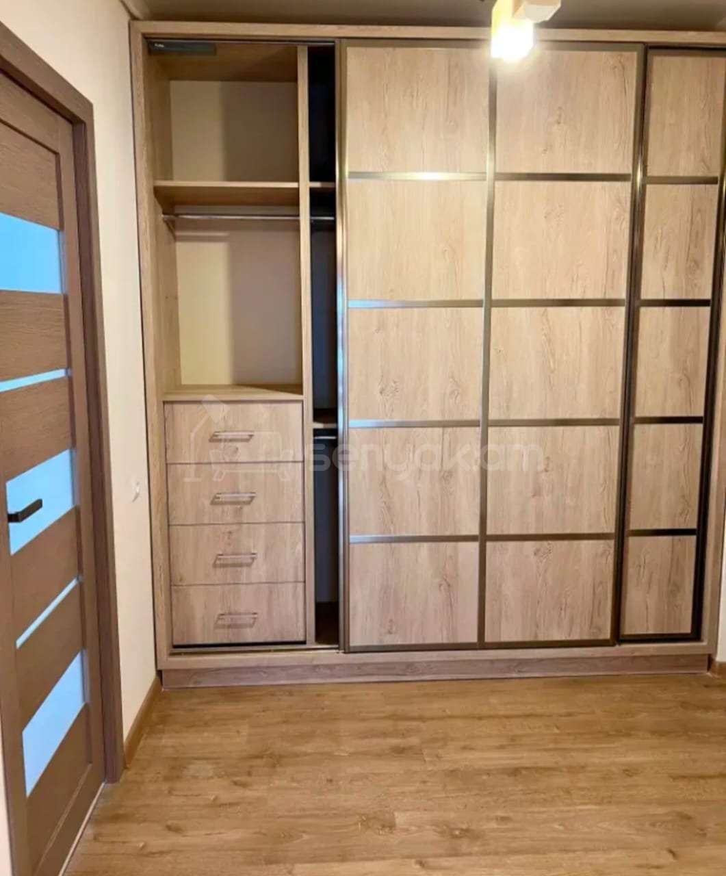 2 Սենյականոց Բնակարան Նորակառույցում, 64քմ, 4/12 հարկ, Կապիտալ Վերանորոգված