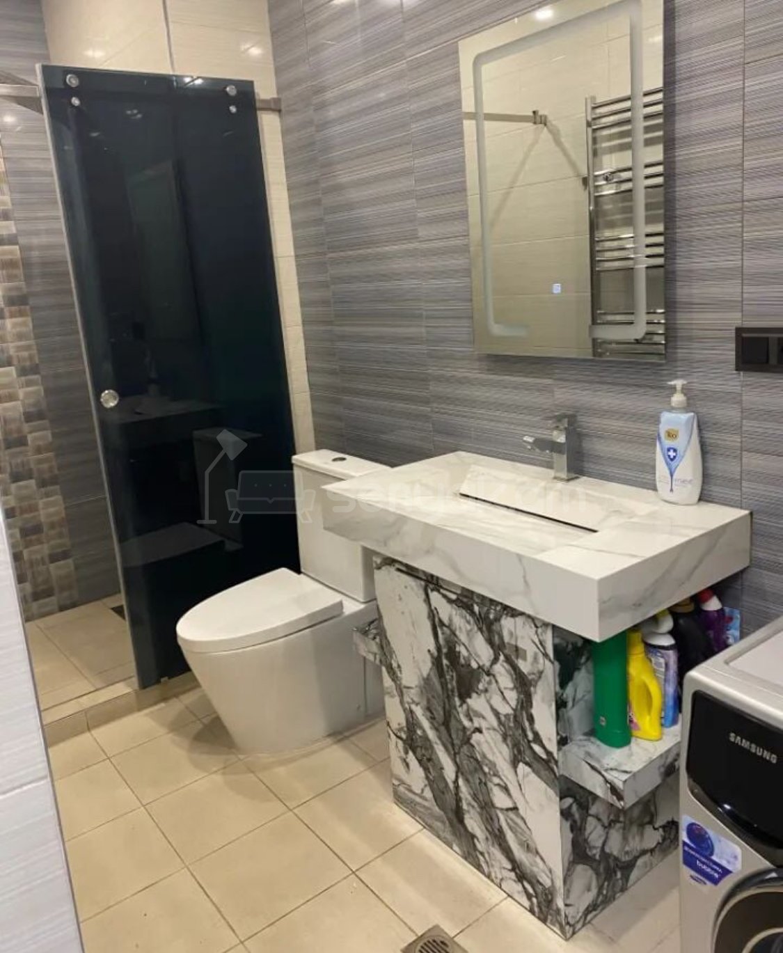 3 Սենյականոց Բնակարան Նորակառույցում, 93քմ, 4/8 հարկ, Դիզայներական Վերանորոգված