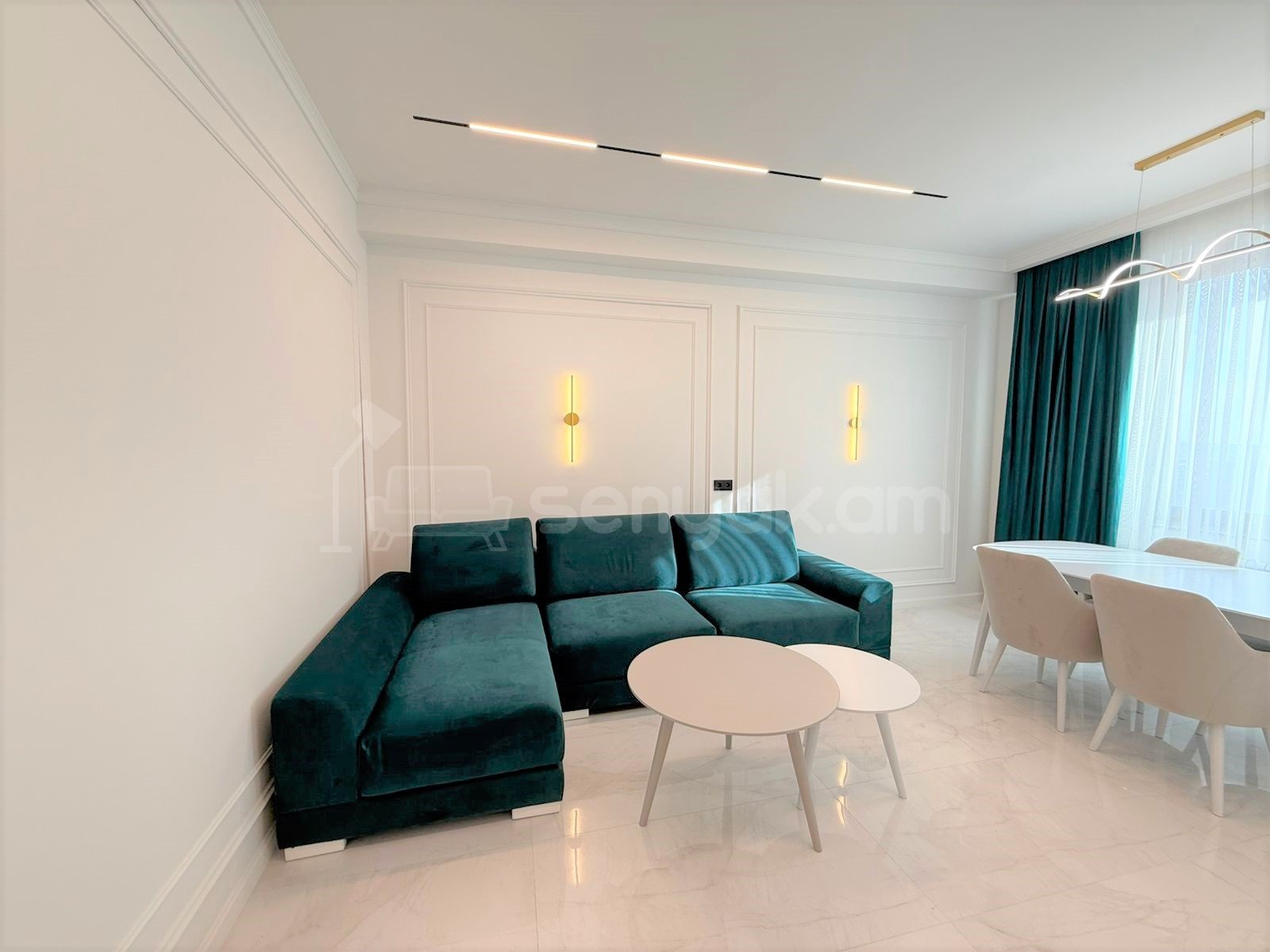 2 Սենյականոց Բնակարան Նորակառույցում, 68քմ, 15/20 հարկ, Դիզայներական Վերանորոգված, Կահավորված, Արևկող