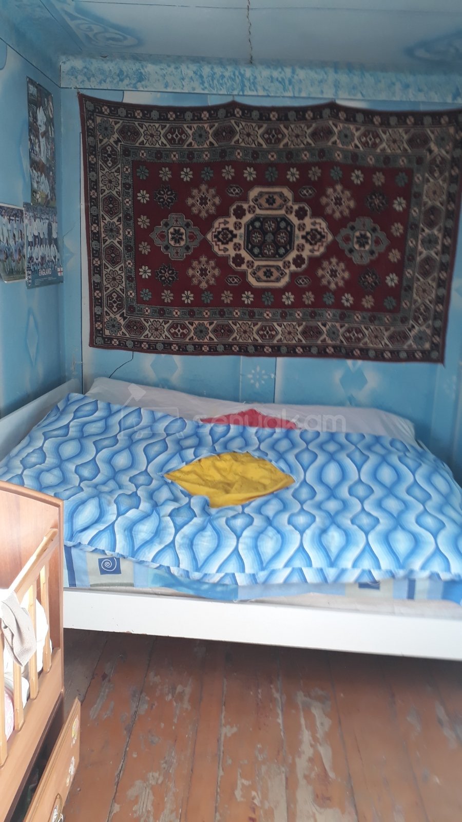 2 Սենյականոց Բնակարան Քարե Շենքում, 44քմ, 3/4 հարկ, Պետական Վիճակում