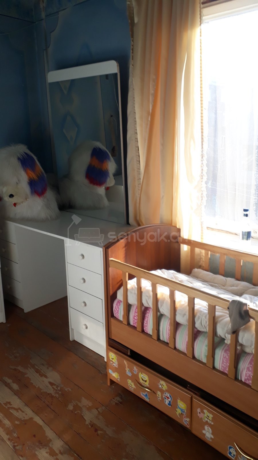 2 Սենյականոց Բնակարան Քարե Շենքում, 44քմ, 3/4 հարկ, Պետական Վիճակում