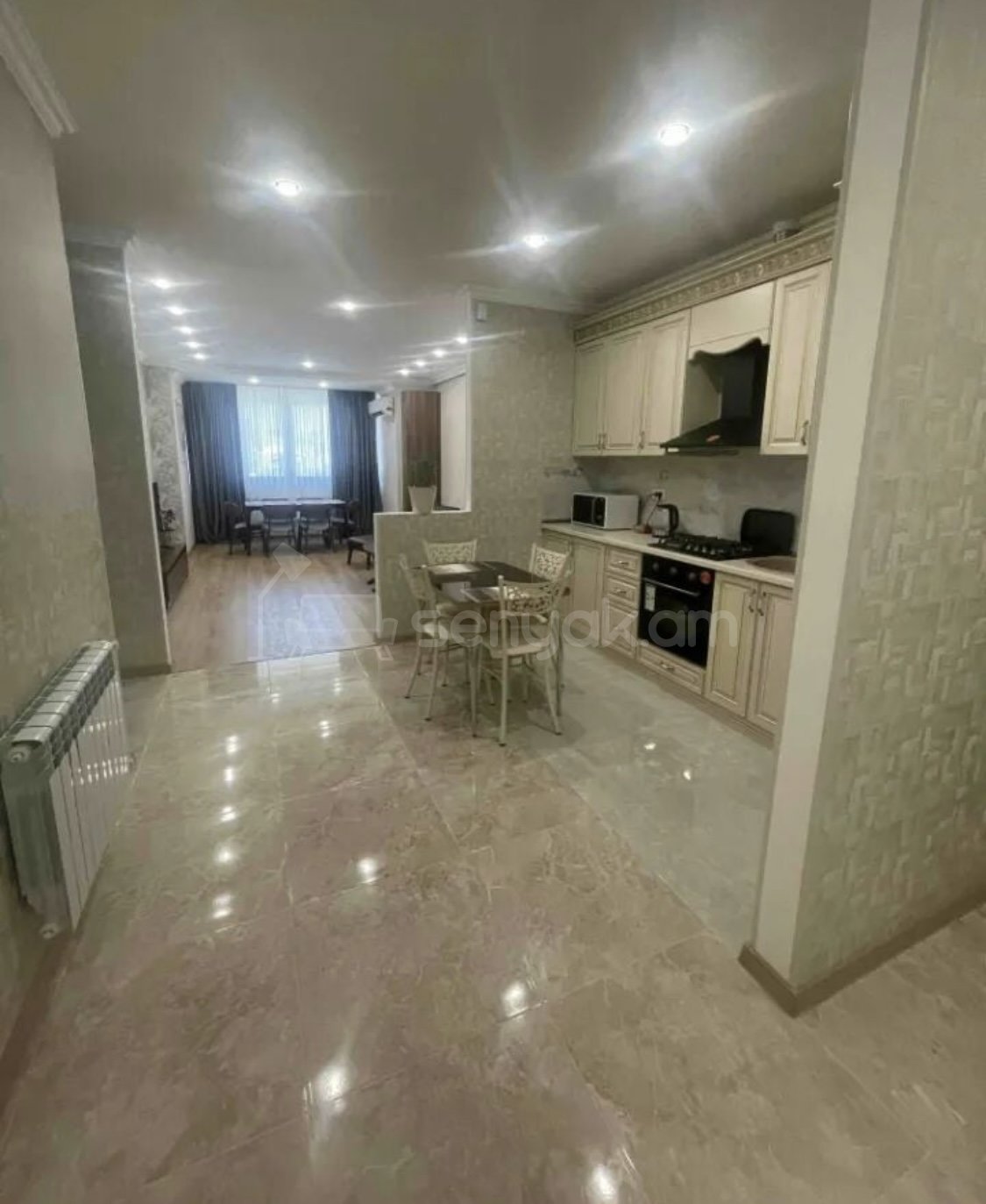 2 Սենյականոց Բնակարան Նորակառույցում, 74քմ, 9/10 հարկ, Դիզայներական Վերանորոգված