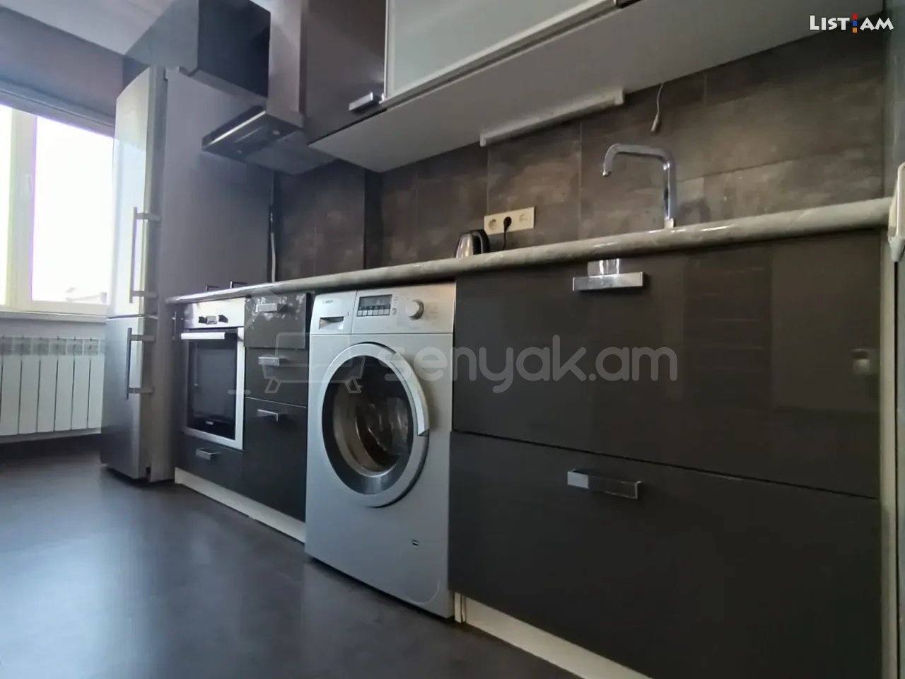 3 Սենյականոց Բնակարան, 75քմ, 11/12 հարկ, Կապիտալ Վերանորոգված