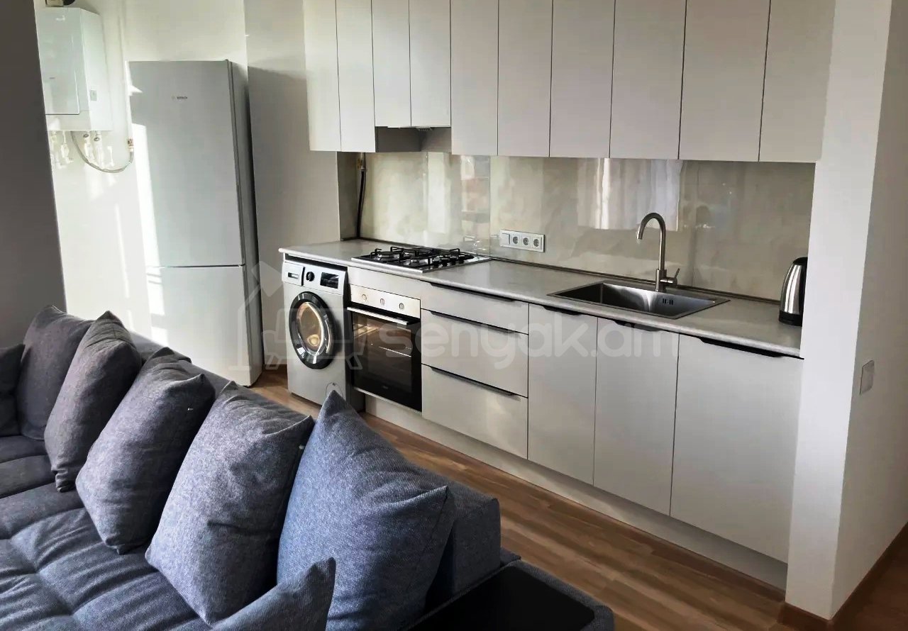 2 Սենյականոց Բնակարան Նորակառույցում, 56քմ, 7/12 հարկ, Կապիտալ Վերանորոգված