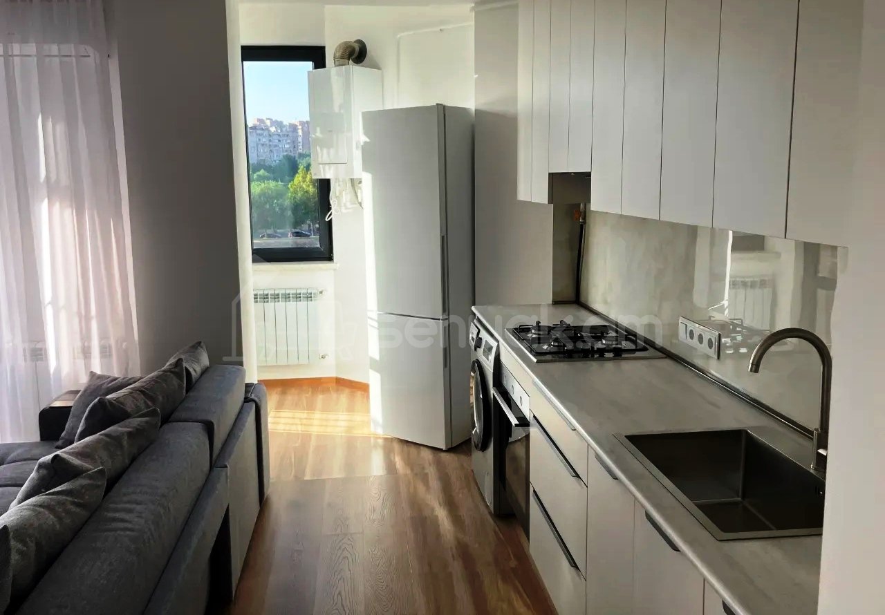 2 Սենյականոց Բնակարան Նորակառույցում, 56քմ, 7/12 հարկ, Կապիտալ Վերանորոգված