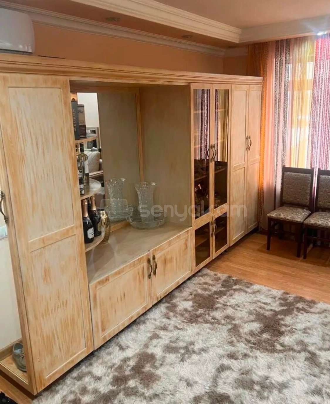 2 Սենյականոց Բնակարան Քարե Շենքում, 50քմ, 2/5 հարկ, Կապիտալ Վերանորոգված, Կահավորված