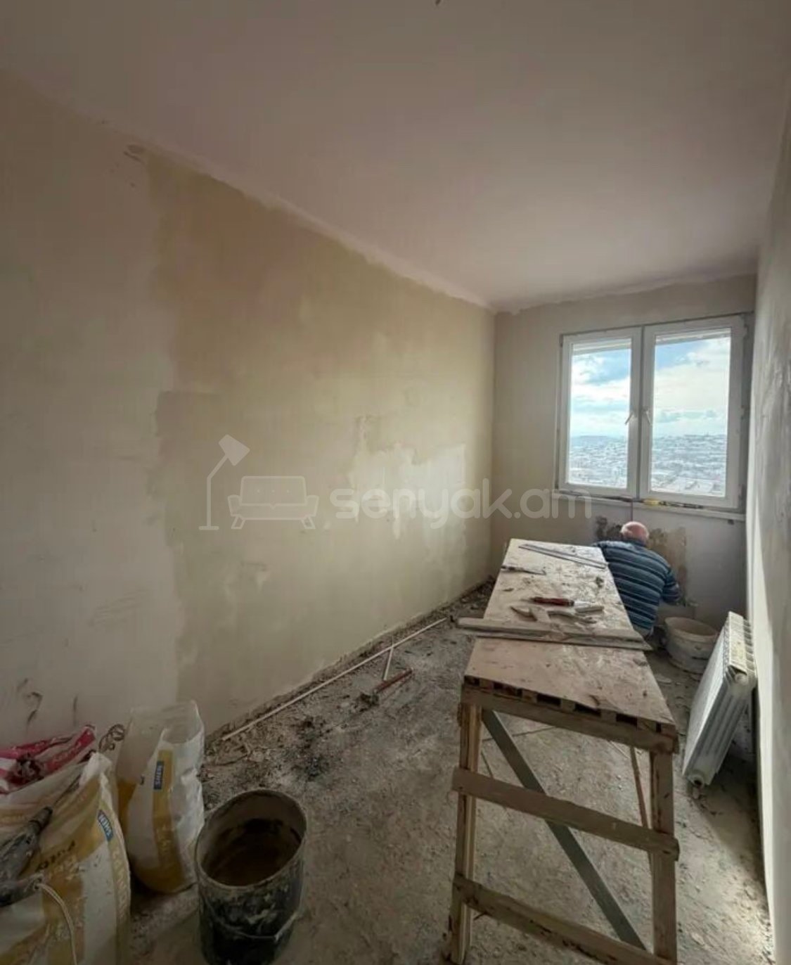 2 Սենյականոց Բնակարան, 45քմ, 9/9 հարկ, Կապիտալ Վերանորոգված