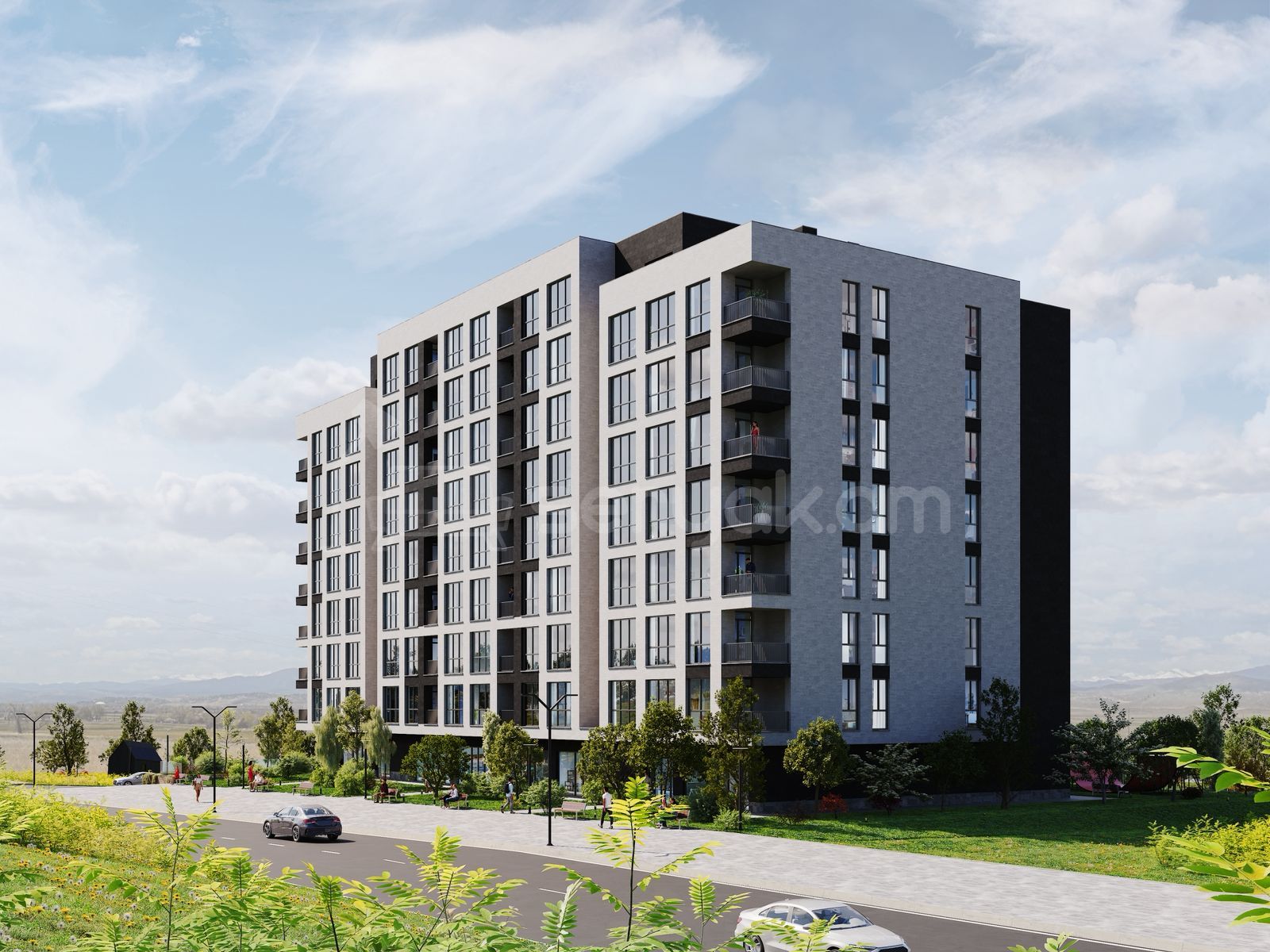 3 Սենյականոց Բնակարան Նորակառույցում, 68քմ, 4/8 հարկ, Զրոյական Վիճակում