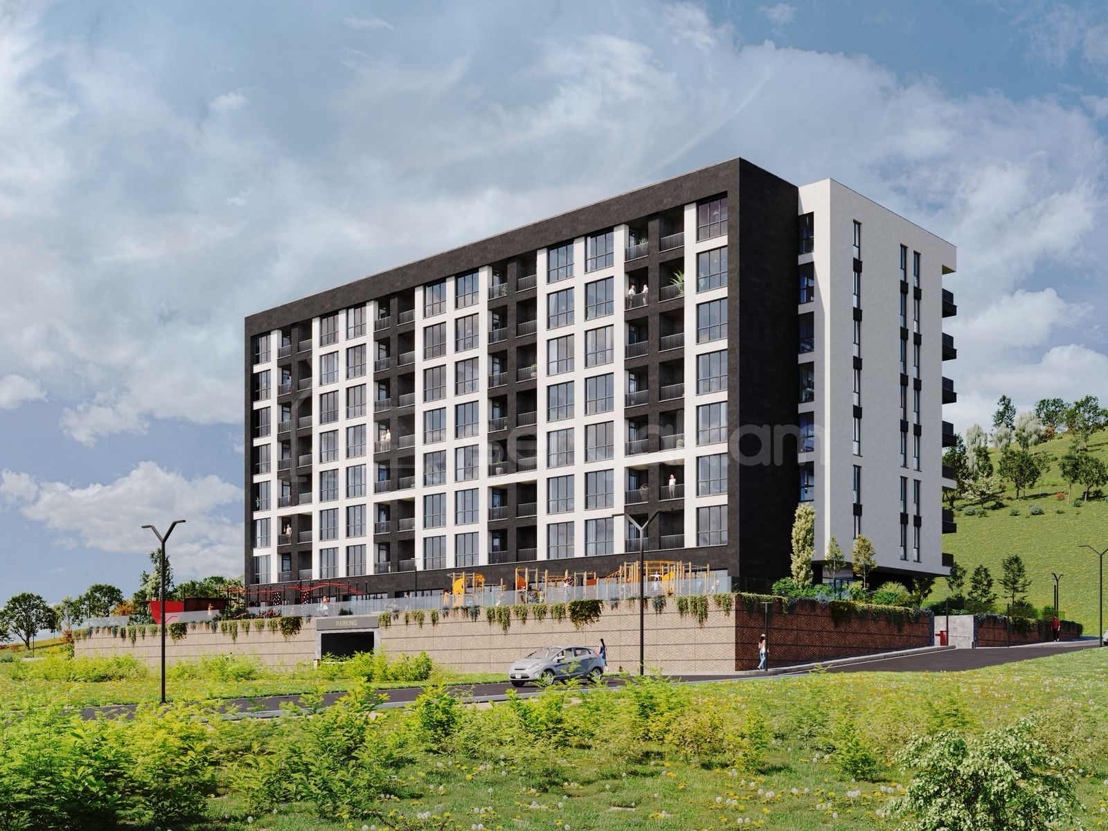 3 Սենյականոց Բնակարան Նորակառույցում, 68քմ, 4/8 հարկ, Զրոյական Վիճակում