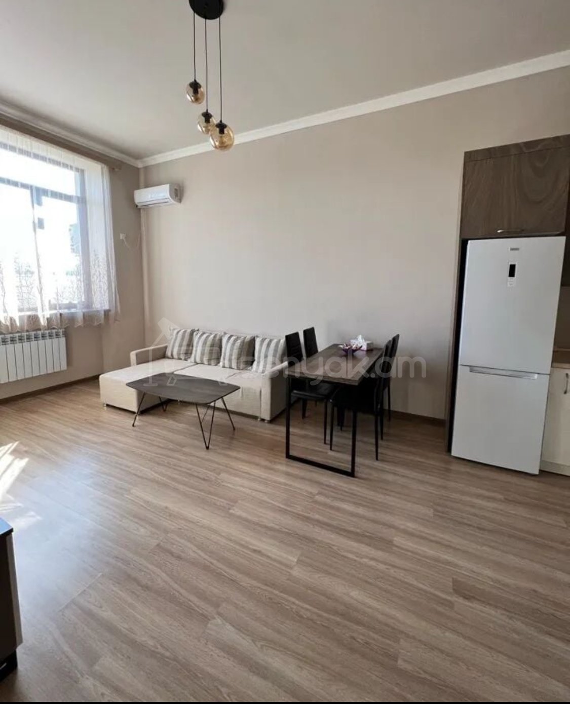 3 Սենյականոց Բնակարան Նորակառույցում, 75քմ, 2/16 հարկ, Կապիտալ Վերանորոգված