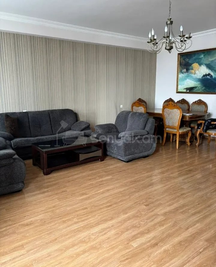 3 Սենյականոց Բնակարան Նորակառույցում, 120քմ, 6/13 հարկ, Կապիտալ Վերանորոգված, Կահավորված