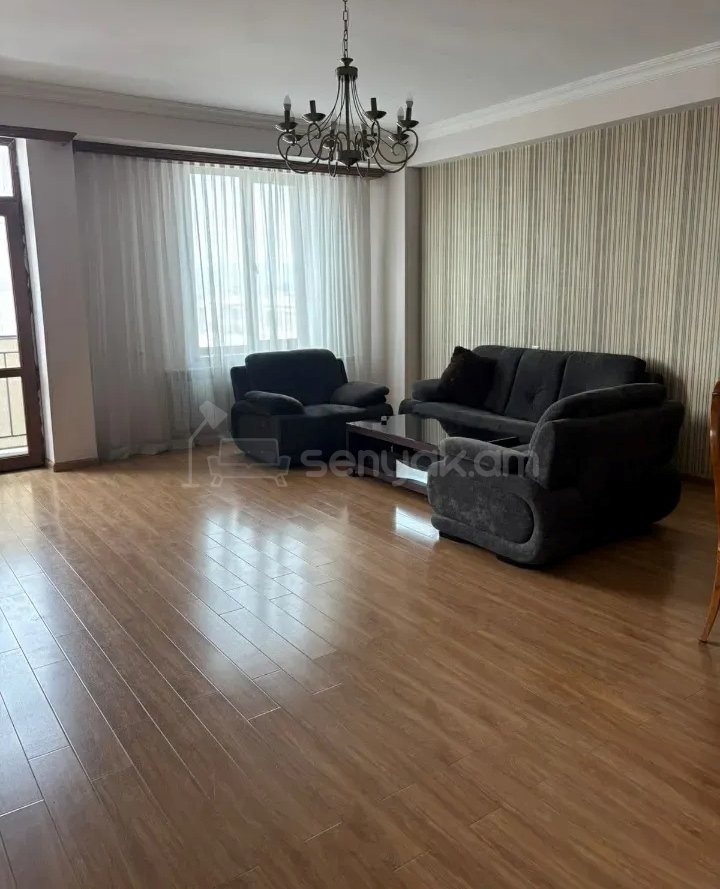 3 Սենյականոց Բնակարան Նորակառույցում, 120քմ, 6/13 հարկ, Կապիտալ Վերանորոգված