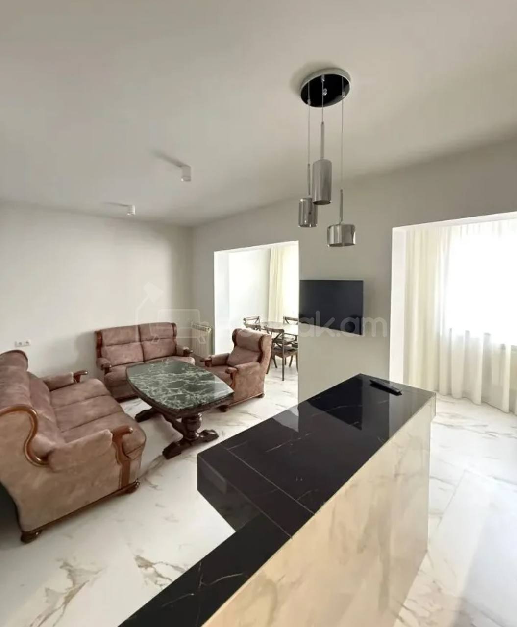 2 Սենյականոց Բնակարան, 54քմ, 7/9 հարկ, Դիզայներական Վերանորոգված, Կահավորված, Արևկող