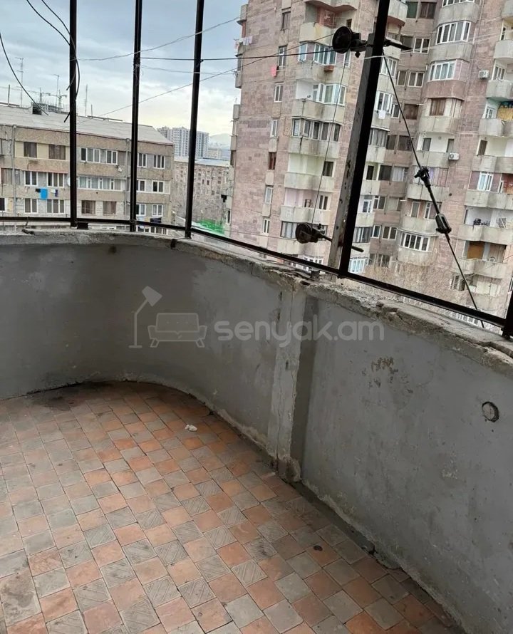 2 Սենյականոց Բնակարան, 6քմ, 6/16 հարկ, Պետական Վիճակում