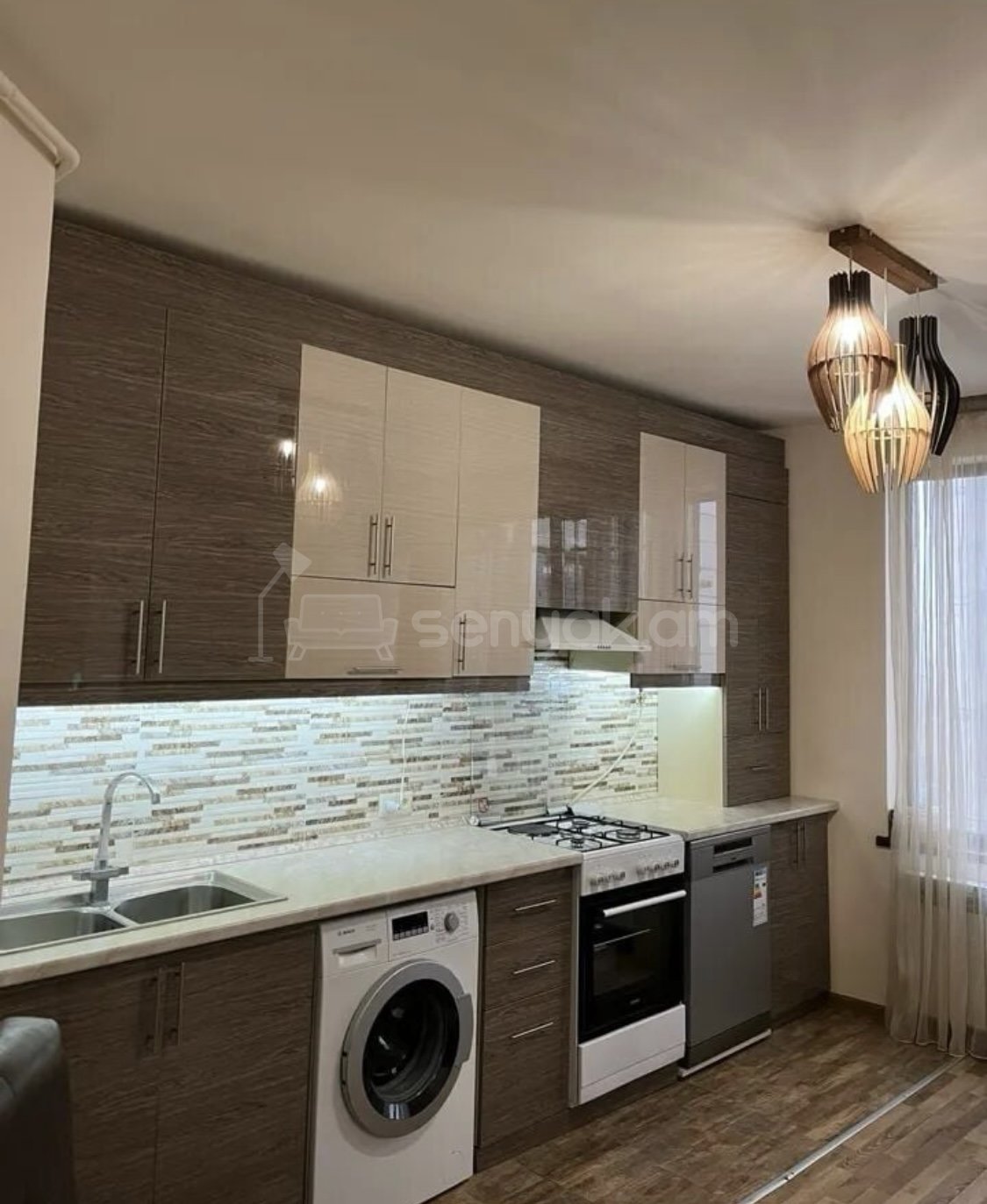 2 Սենյականոց Բնակարան Նորակառույցում, 51քմ, 4/12 հարկ, Կապիտալ Վերանորոգված