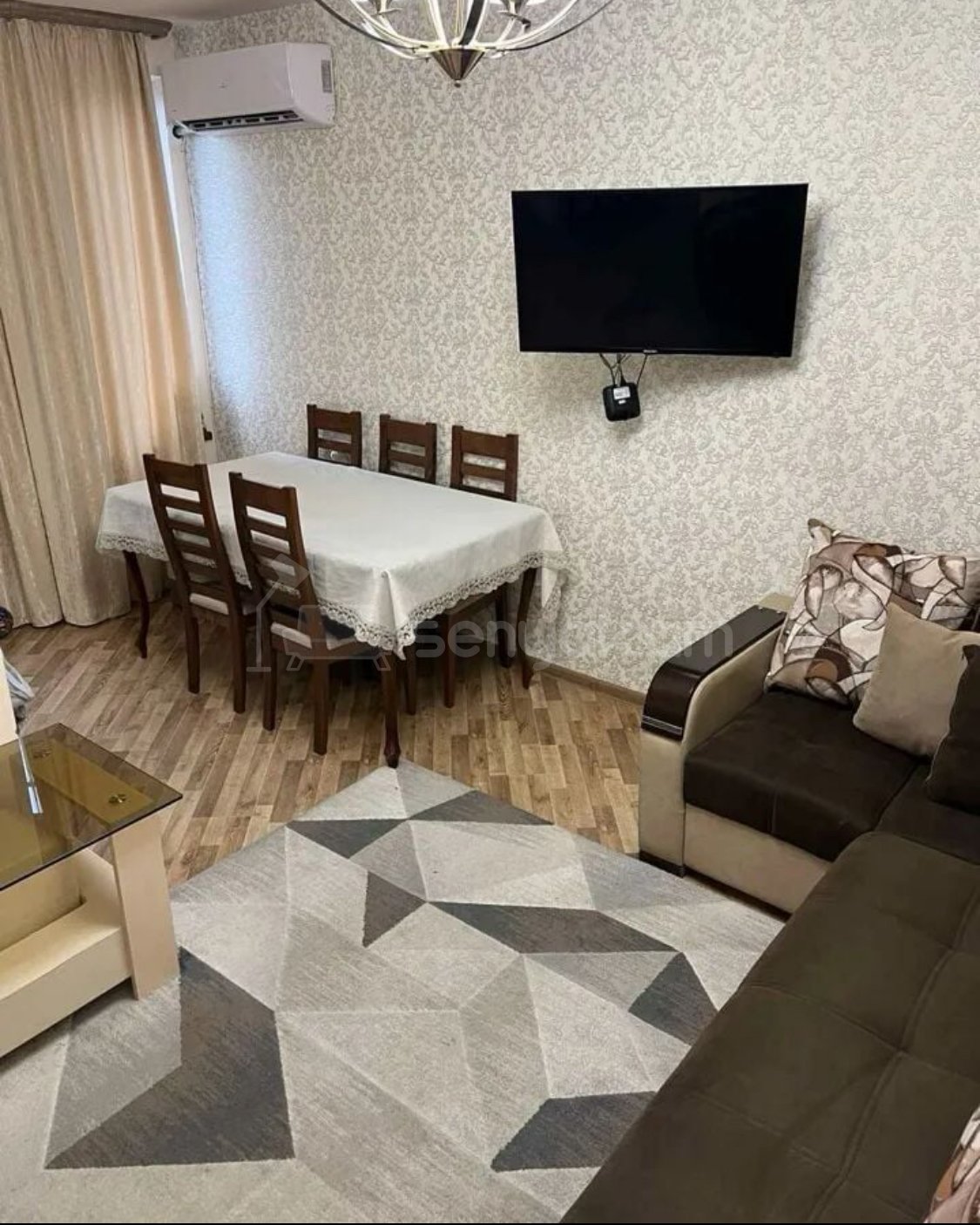 2 Սենյականոց Բնակարան Նորակառույցում, 51քմ, 4/12 հարկ, Կապիտալ Վերանորոգված