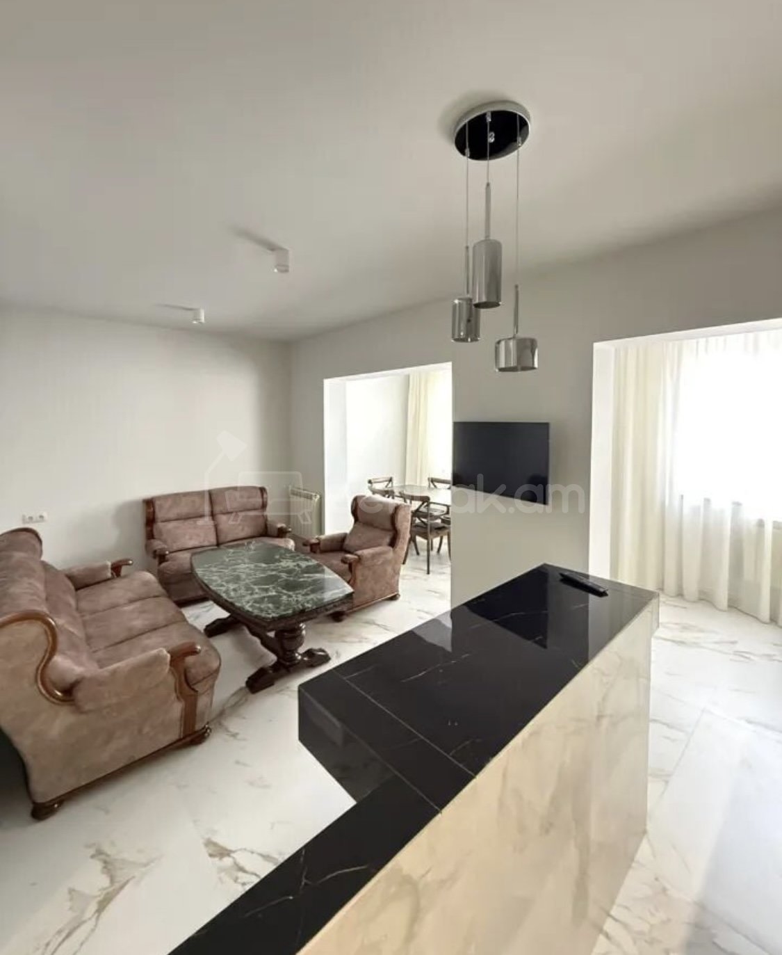 2 Սենյականոց Բնակարան, 54քմ, 7/9 հարկ, Կապիտալ Վերանորոգված, Կահավորված