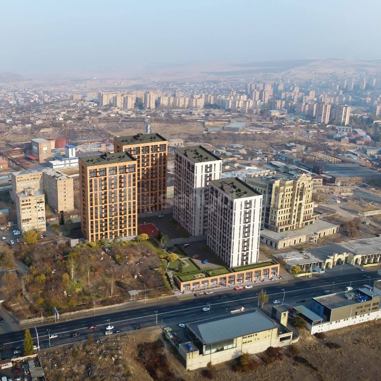 2 Սենյականոց Բնակարան, 48քմ, 2/18 հարկ, Զրոյական Վիճակում