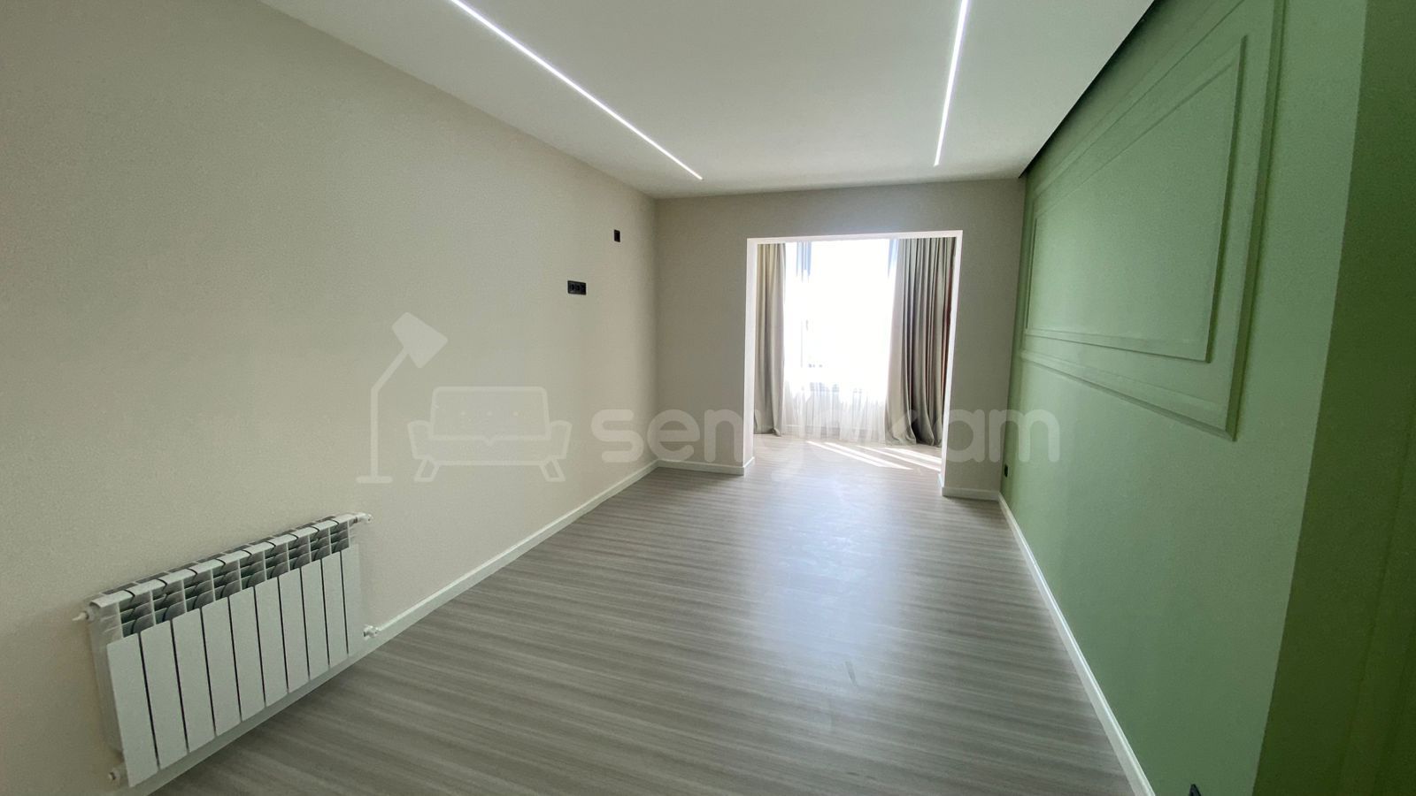 2 Սենյականոց Բնակարան, 44քմ, 9/9 հարկ, Դիզայներական Վերանորոգված