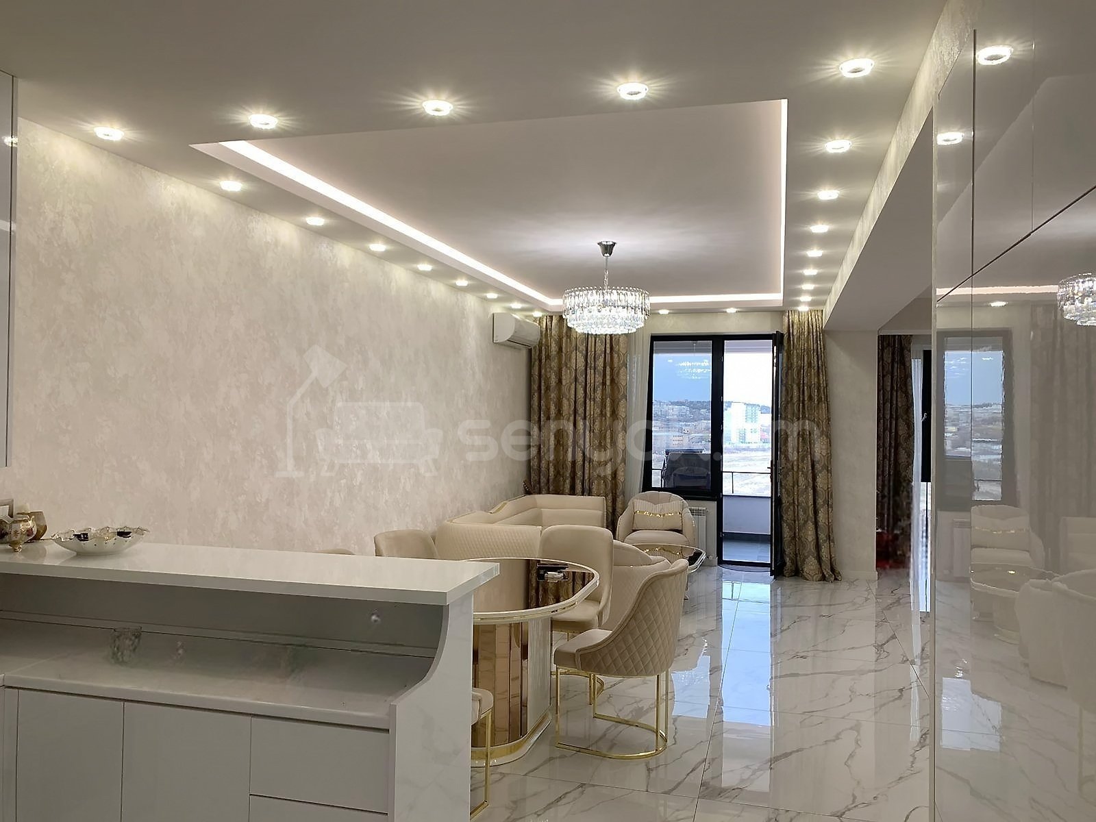 3 Սենյականոց Բնակարան Նորակառույցում, 97քմ, 5/6 հարկ, Դիզայներական Վերանորոգված