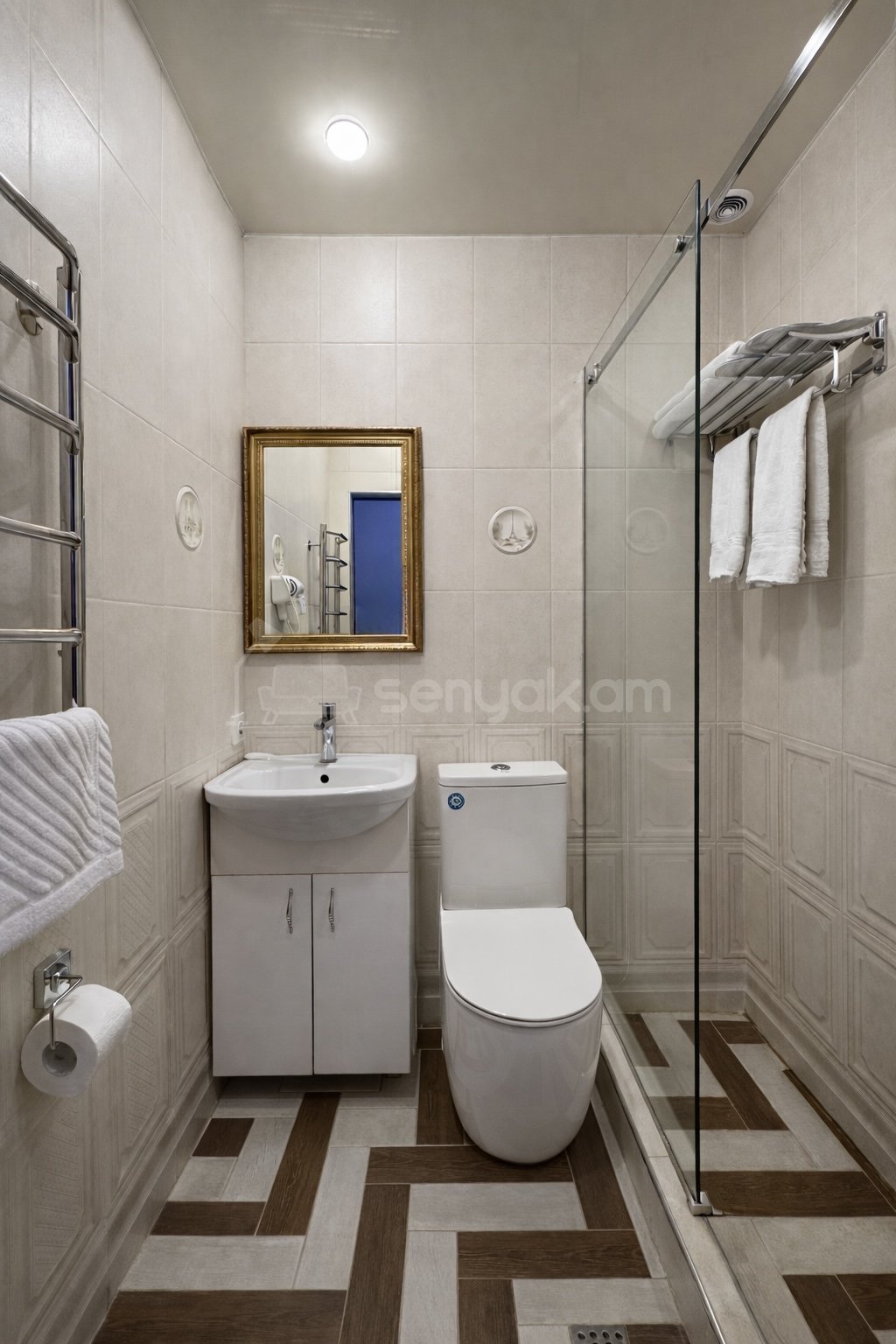 1 Սենյականոց Բնակարան Նորակառույցում, 20քմ, 3/3 հարկ, Դիզայներական Վերանորոգված