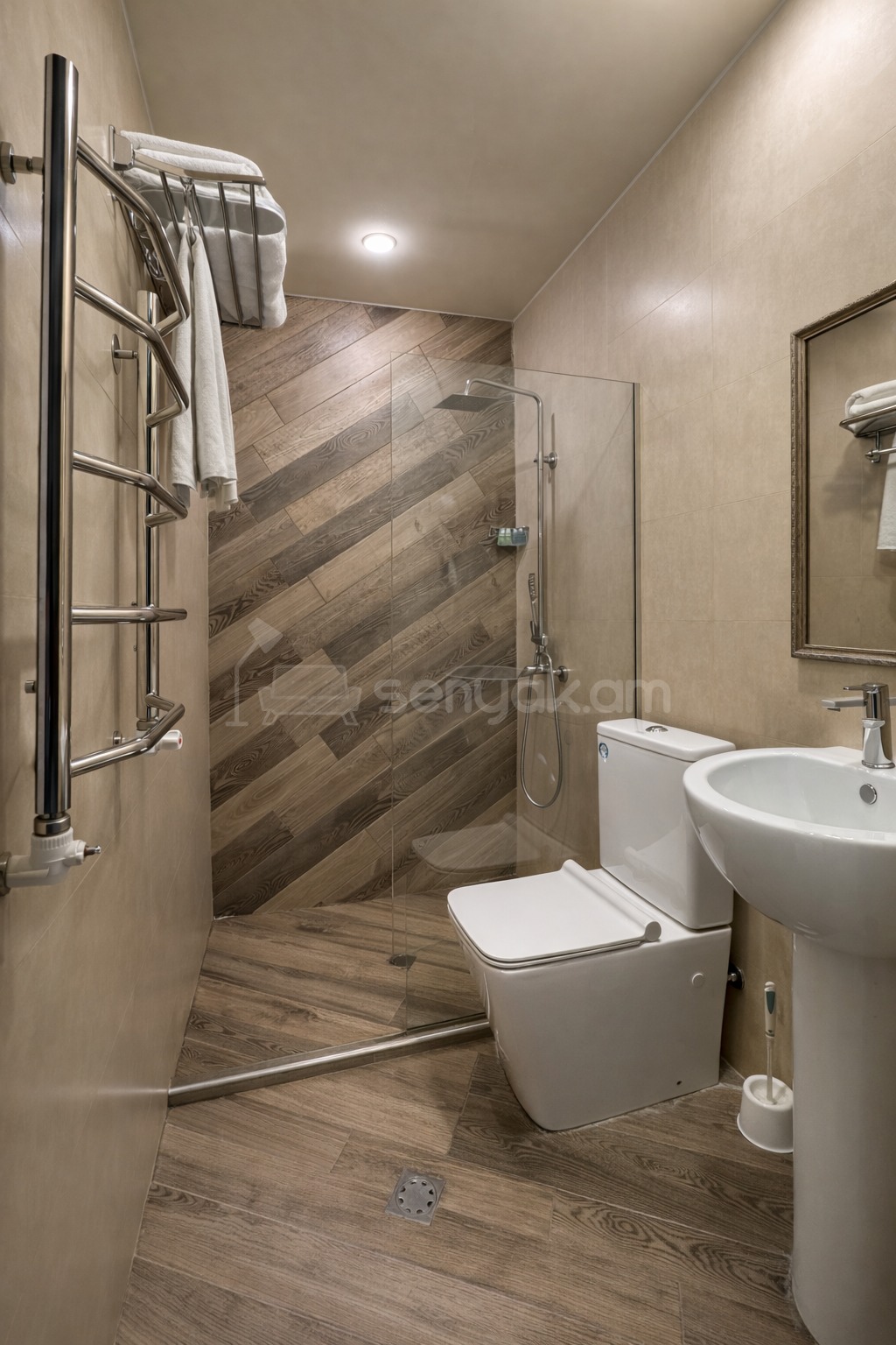 1 Սենյականոց Բնակարան Նորակառույցում, 20քմ, 2/3 հարկ, Դիզայներական Վերանորոգված