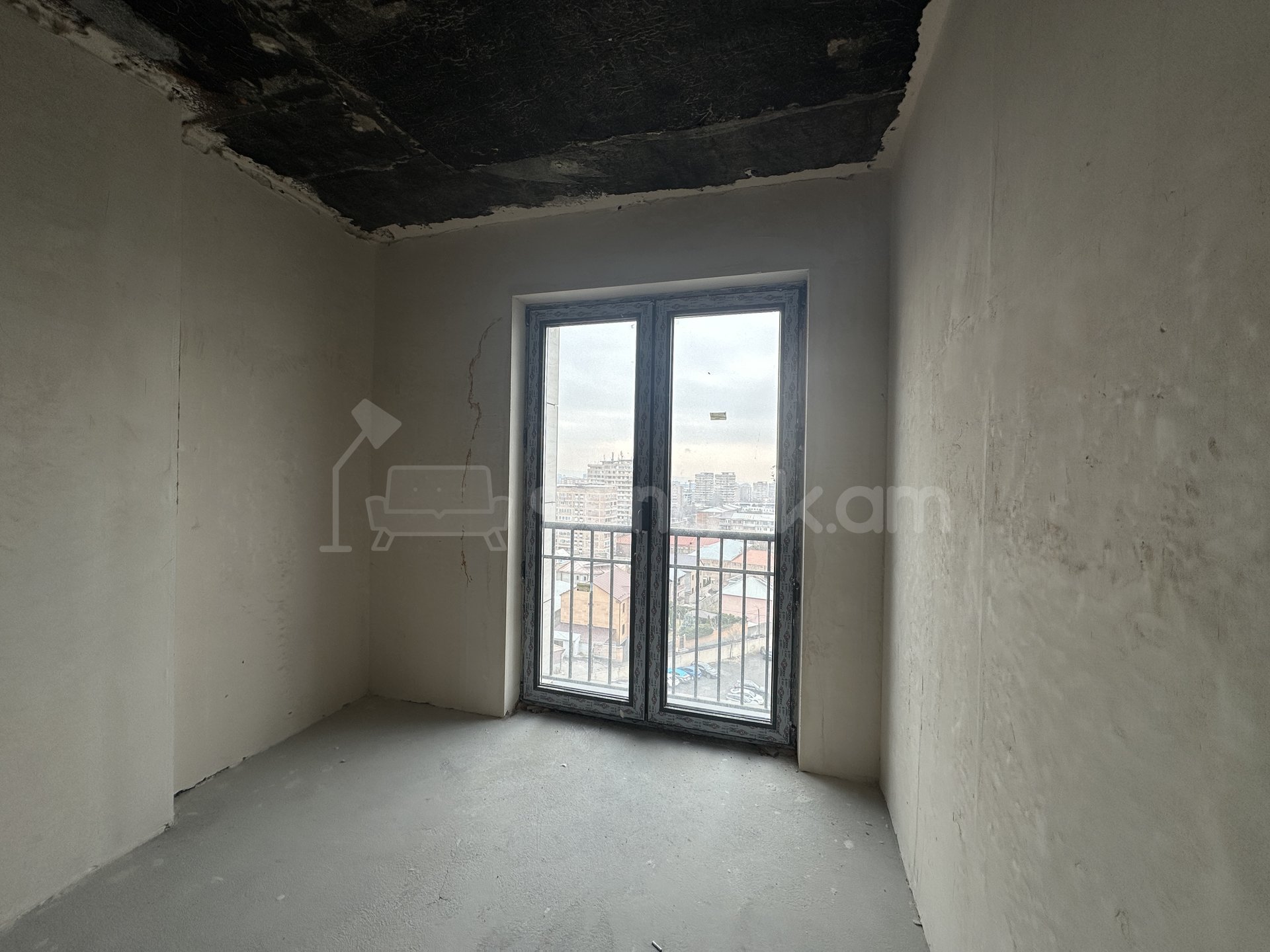 3 Սենյականոց Բնակարան Նորակառույցում, 54քմ, 9/12 հարկ, Պետական Վիճակում