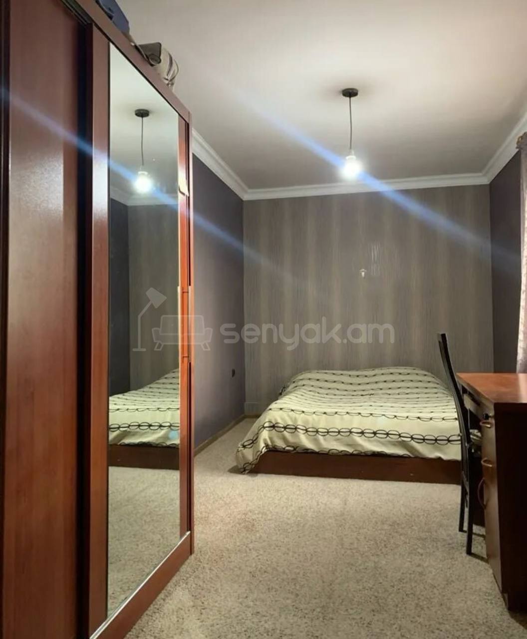 3 Սենյականոց Բնակարան Քարե Շենքում, 72քմ, 5/5 հարկ, Պետական Վիճակում