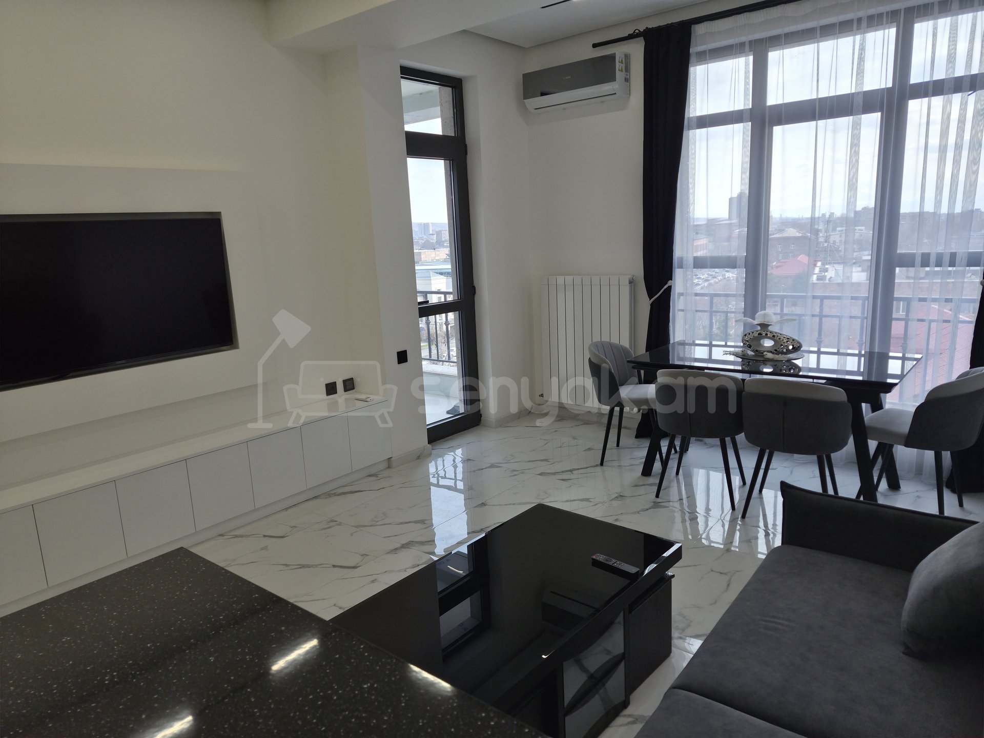 2 Սենյականոց Բնակարան Նորակառույցում, 51քմ, 6/18 հարկ, Դիզայներական Վերանորոգված