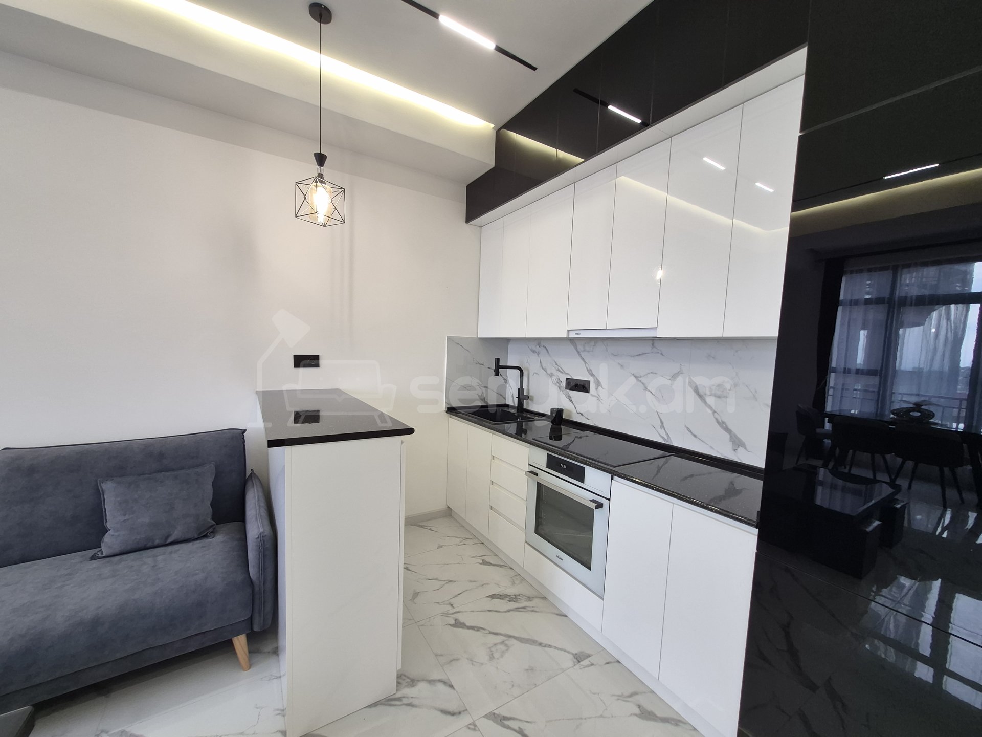 2 Սենյականոց Բնակարան Նորակառույցում, 51քմ, 6/18 հարկ, Դիզայներական Վերանորոգված