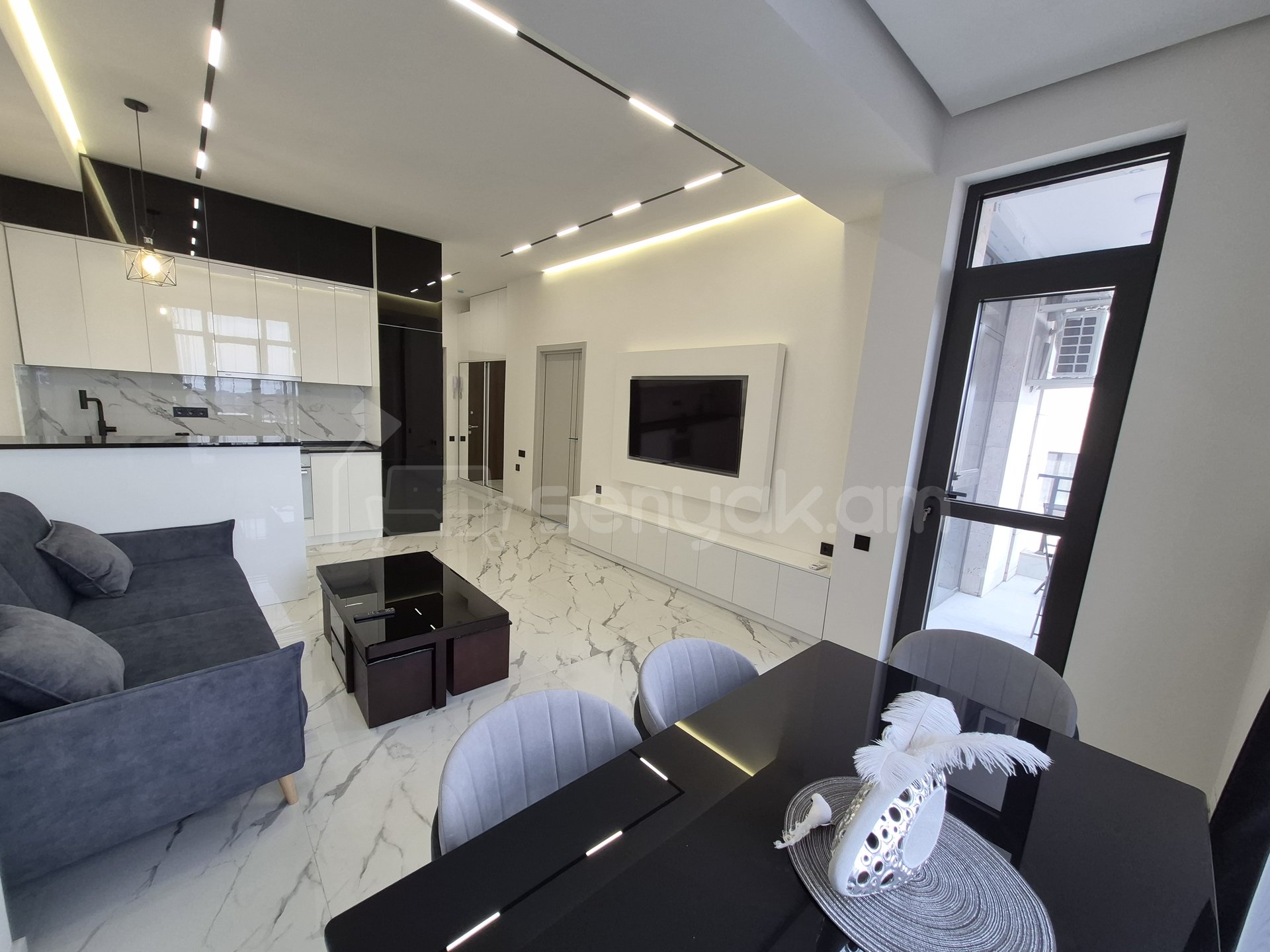 2 Սենյականոց Բնակարան Նորակառույցում, 51քմ, 6/18 հարկ, Դիզայներական Վերանորոգված