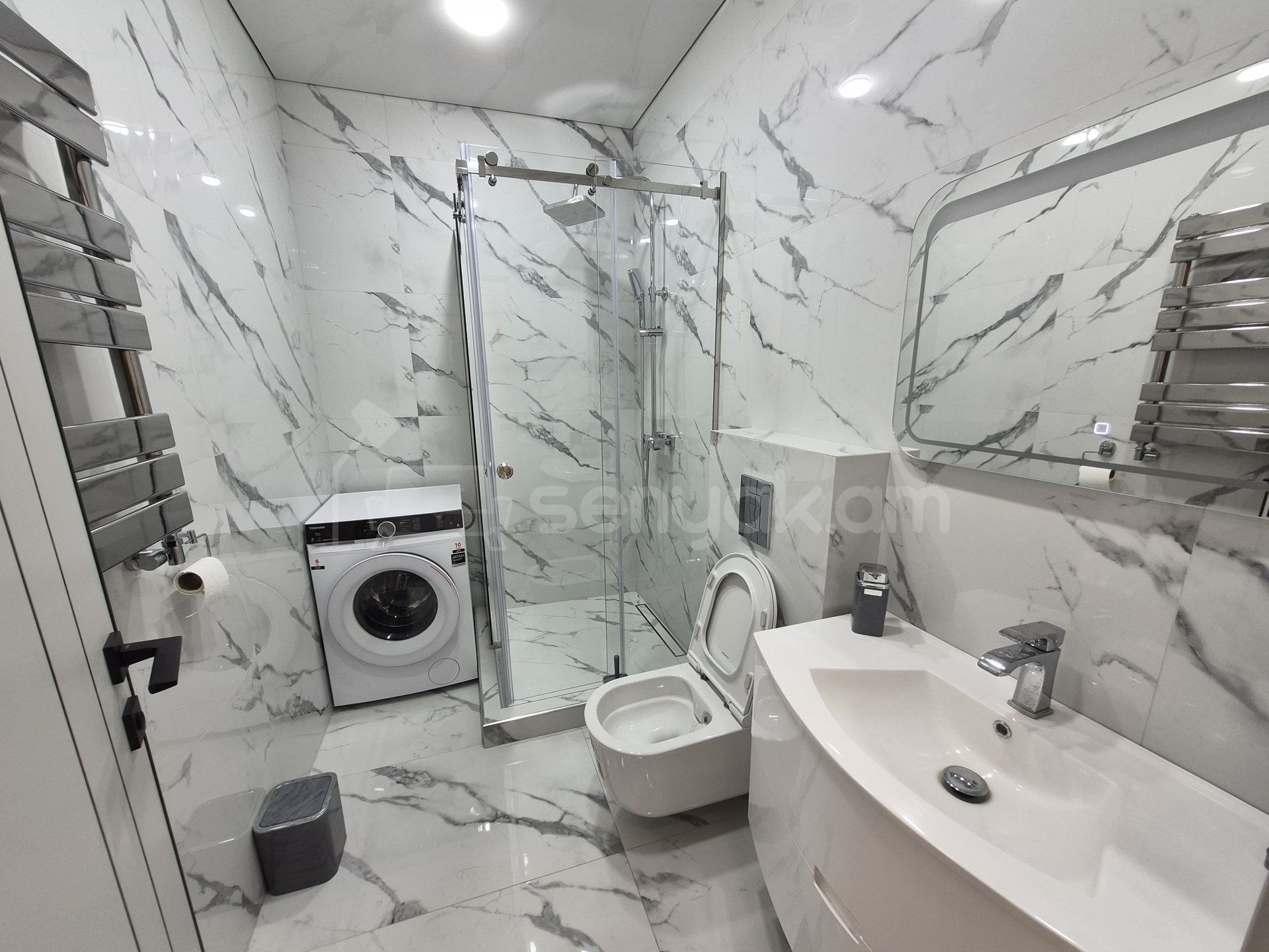 2 Սենյականոց Բնակարան Նորակառույցում, 51քմ, 6/18 հարկ, Դիզայներական Վերանորոգված